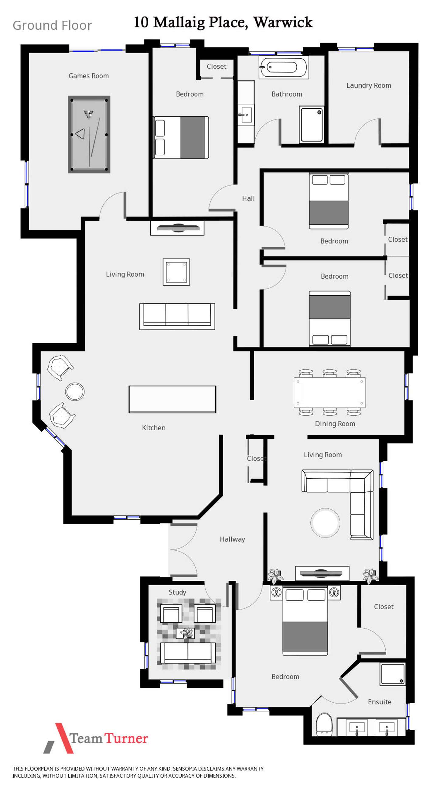 Floorplan of Homely house listing, 10 Mallaig Place, Warwick WA 6024
