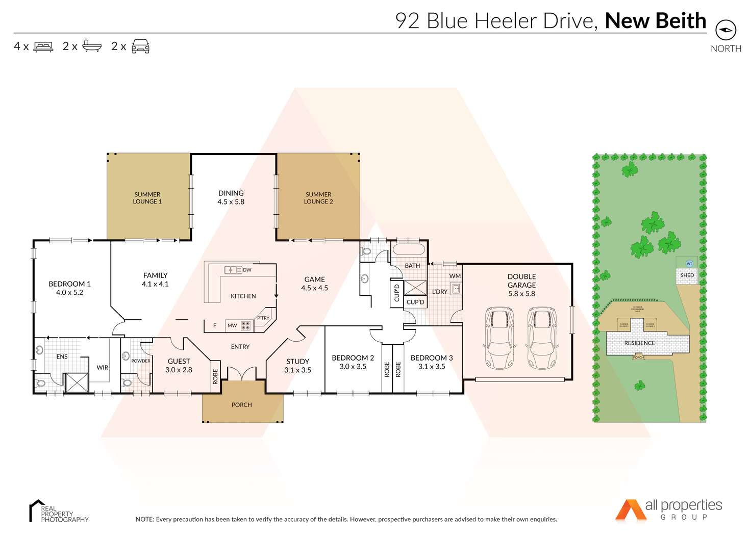 Floorplan of Homely house listing, 92-94 Blue Heeler Drive, New Beith QLD 4124