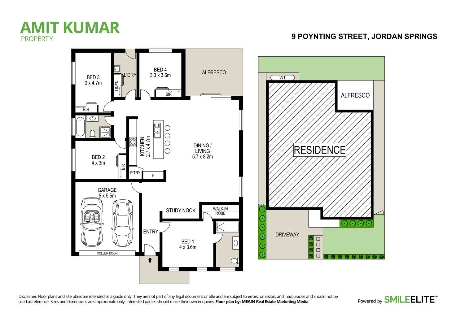 Floorplan of Homely house listing, 9 Poynting Street, Jordan Springs NSW 2747