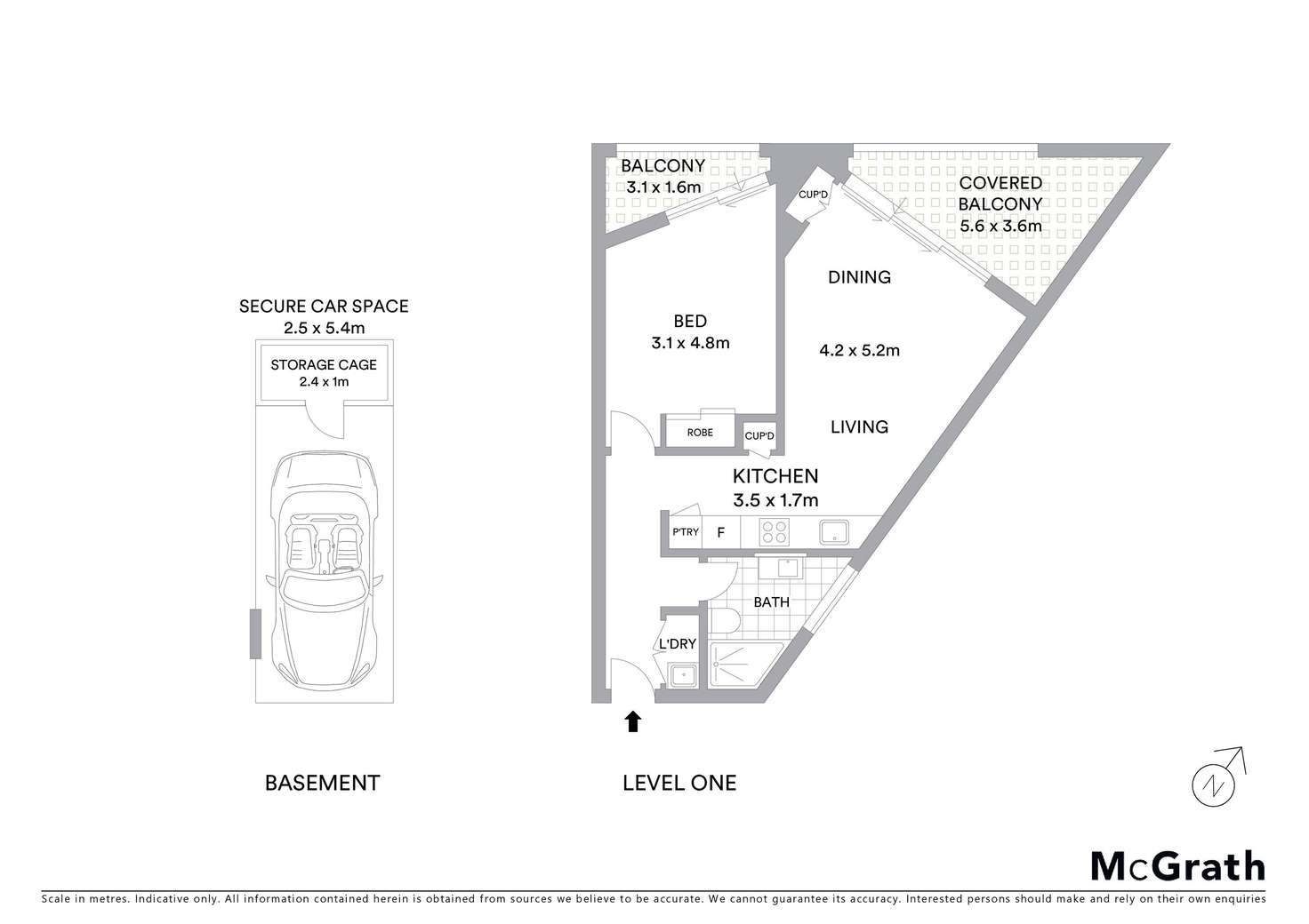 Floorplan of Homely apartment listing, 103/165 Frederick Street, Bexley NSW 2207