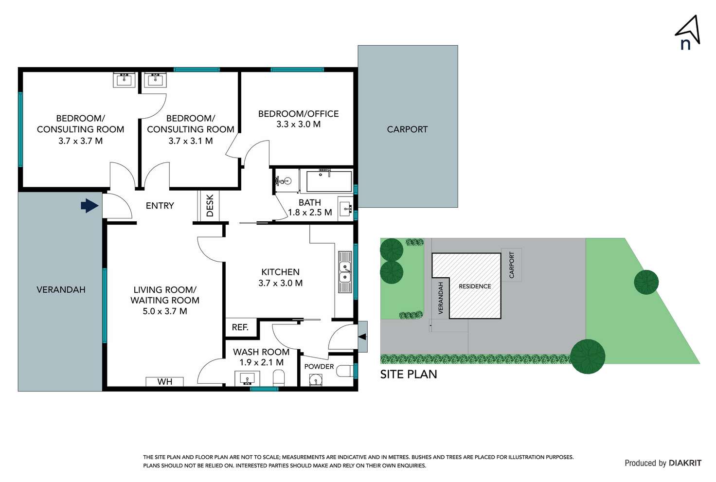 Floorplan of Homely house listing, 28 Massey Avenue, Reservoir VIC 3073