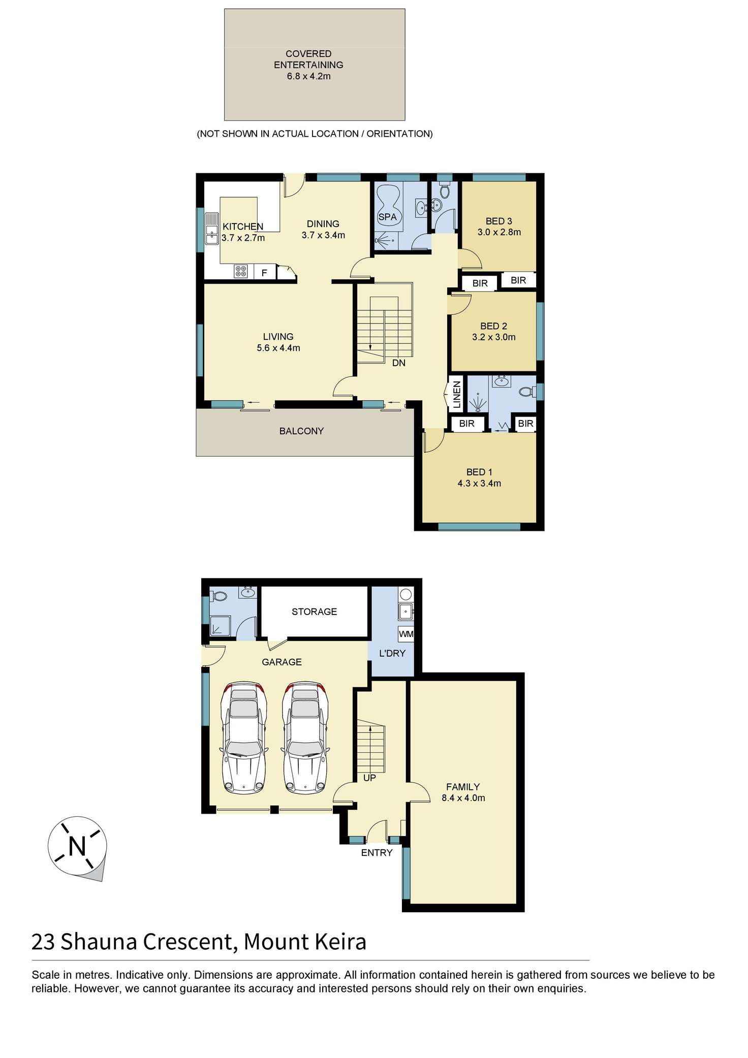 Floorplan of Homely house listing, 23 Shauna Crescent, Mount Keira NSW 2500