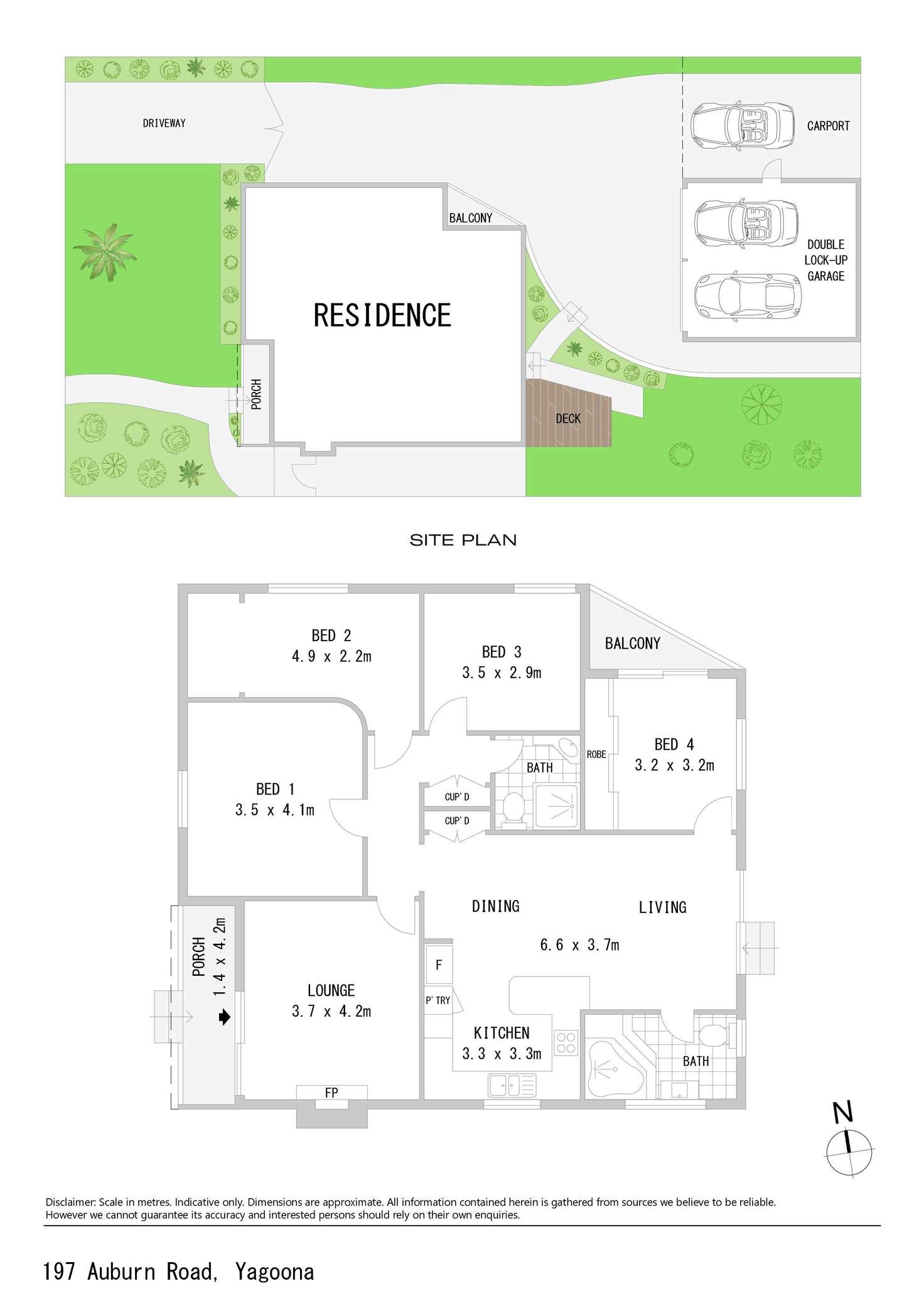Floorplan of Homely house listing, 197 Auburn Road, Yagoona NSW 2199