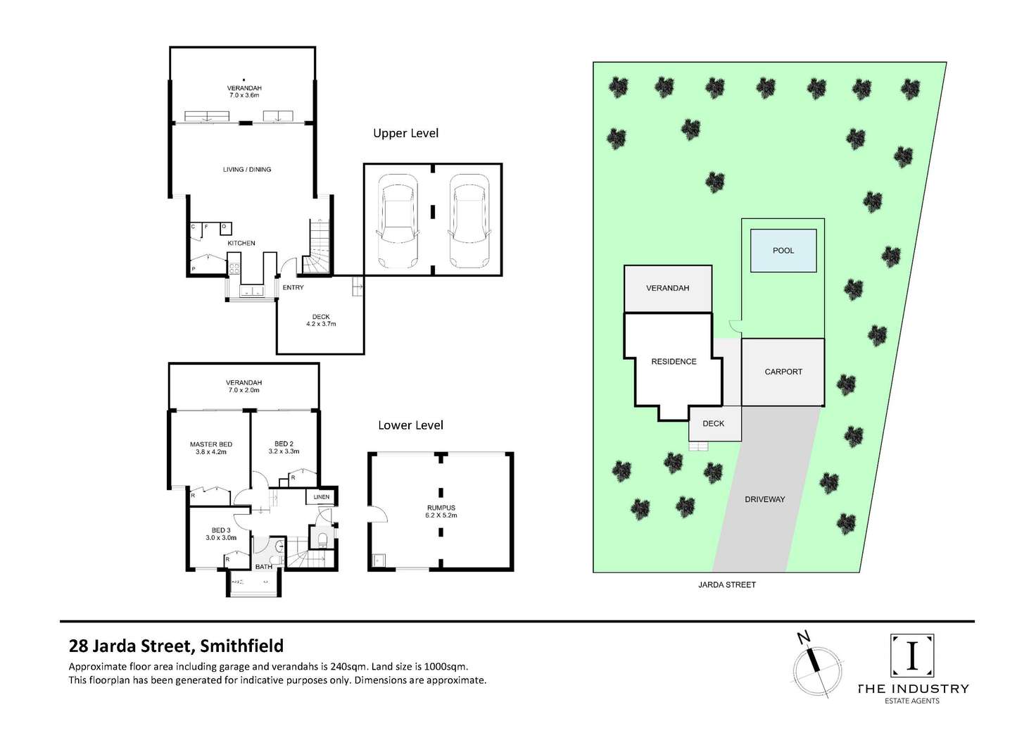 Floorplan of Homely house listing, 28 Jarda Street, Smithfield QLD 4878