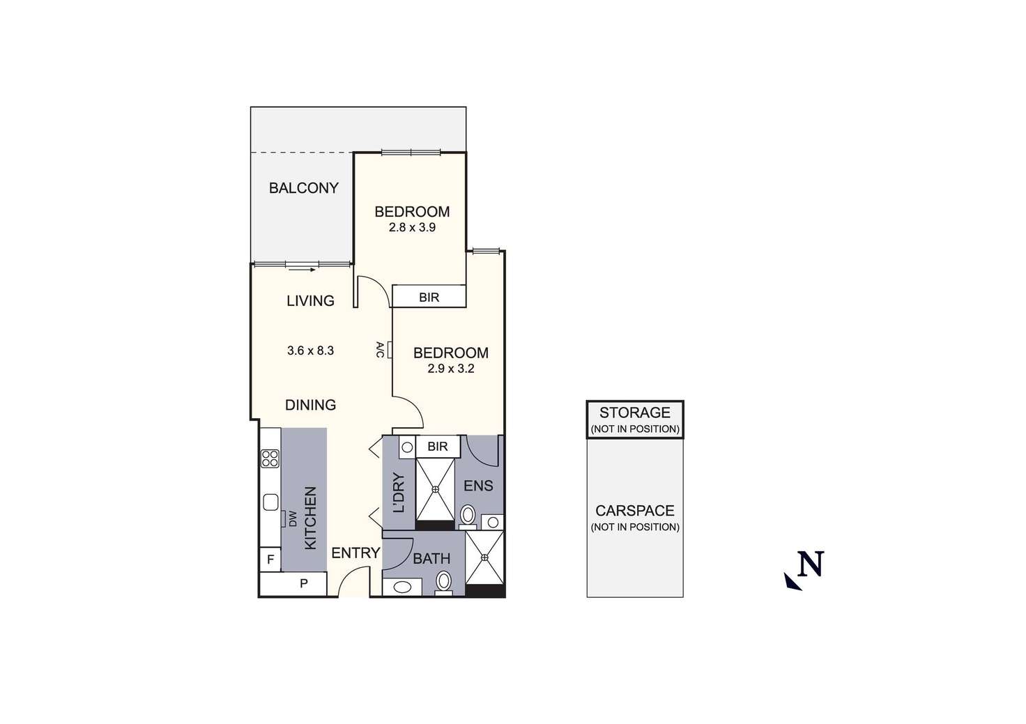 Floorplan of Homely apartment listing, 205/16 Clyde Street, Frankston VIC 3199
