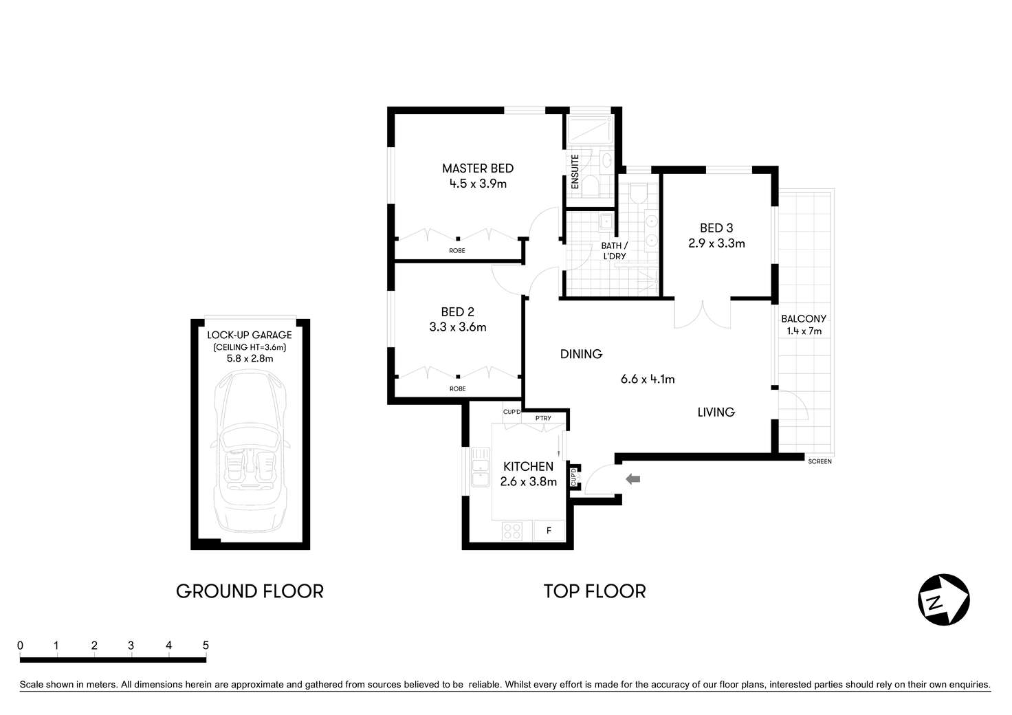 Floorplan of Homely apartment listing, 18/2 Peckham Avenue, Chatswood NSW 2067