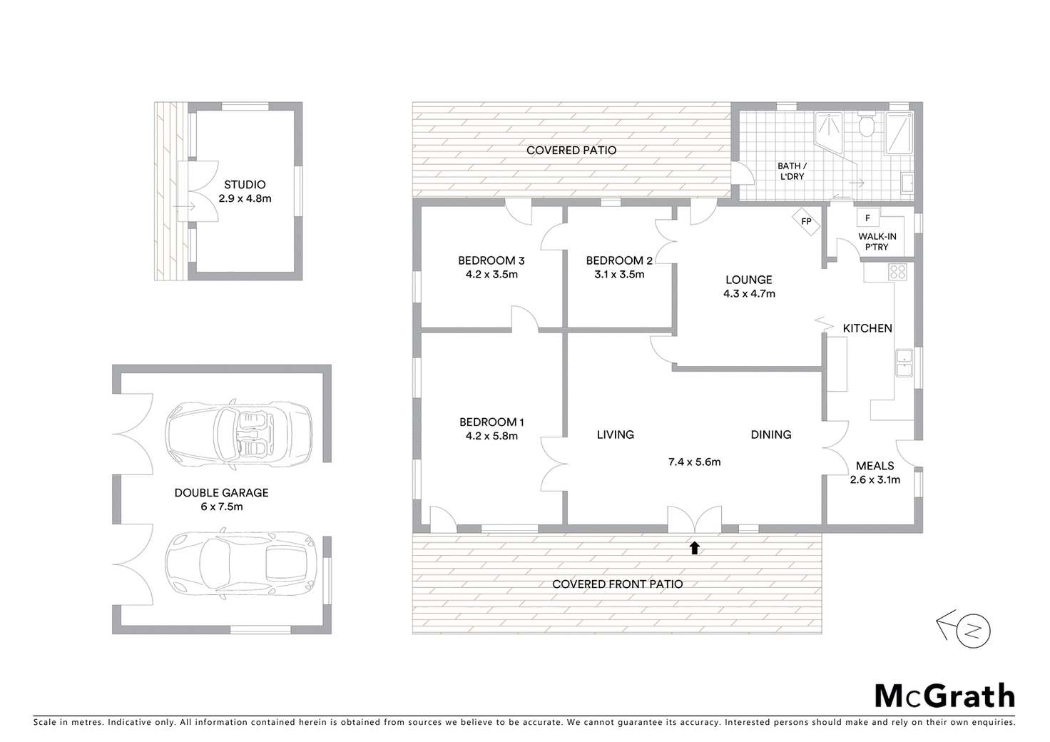 Floorplan of Homely house listing, 51 Coramba Street, Glenreagh NSW 2450