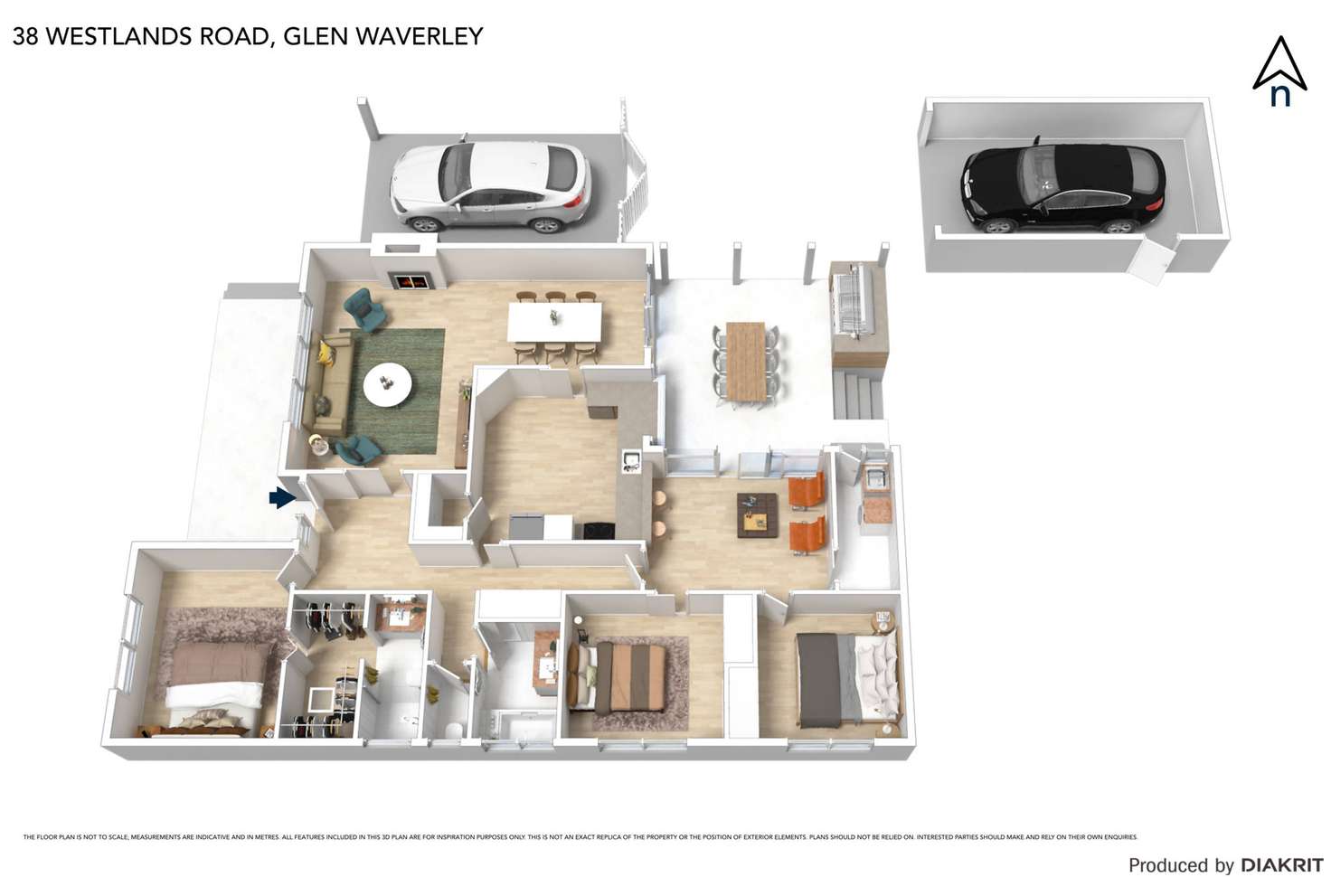 Floorplan of Homely house listing, 38 Westlands Road, Glen Waverley VIC 3150
