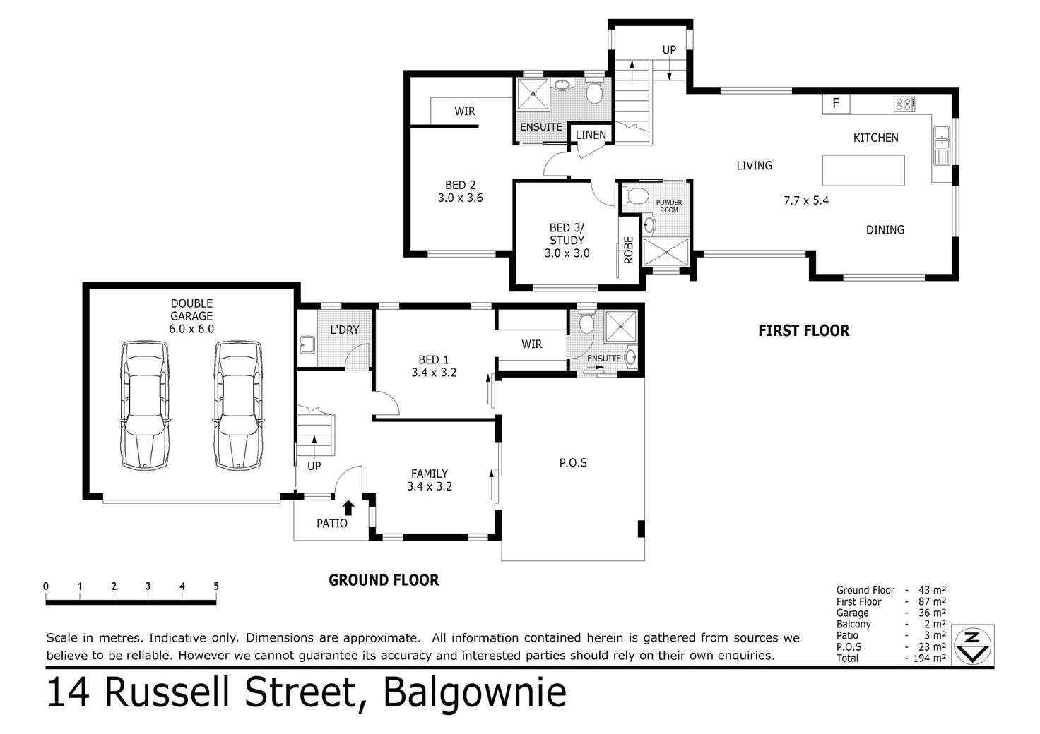 Floorplan of Homely townhouse listing, 1/14 Russell Street, Balgownie NSW 2519