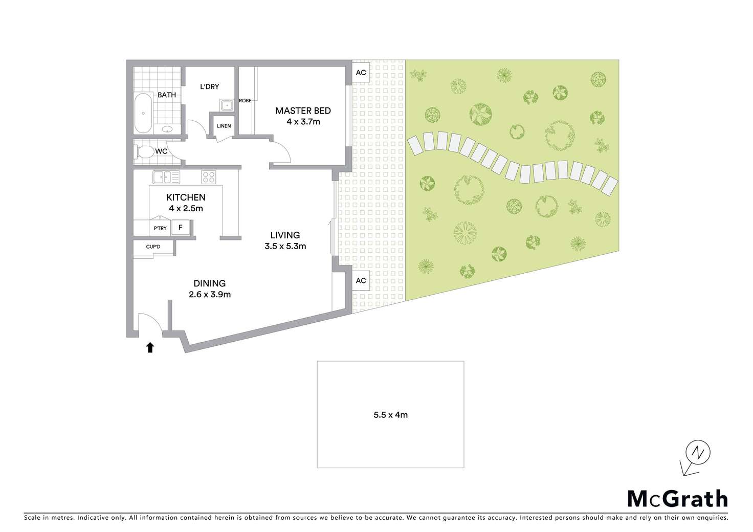 Floorplan of Homely apartment listing, 58/1-7 Gloucester Place, Kensington NSW 2033