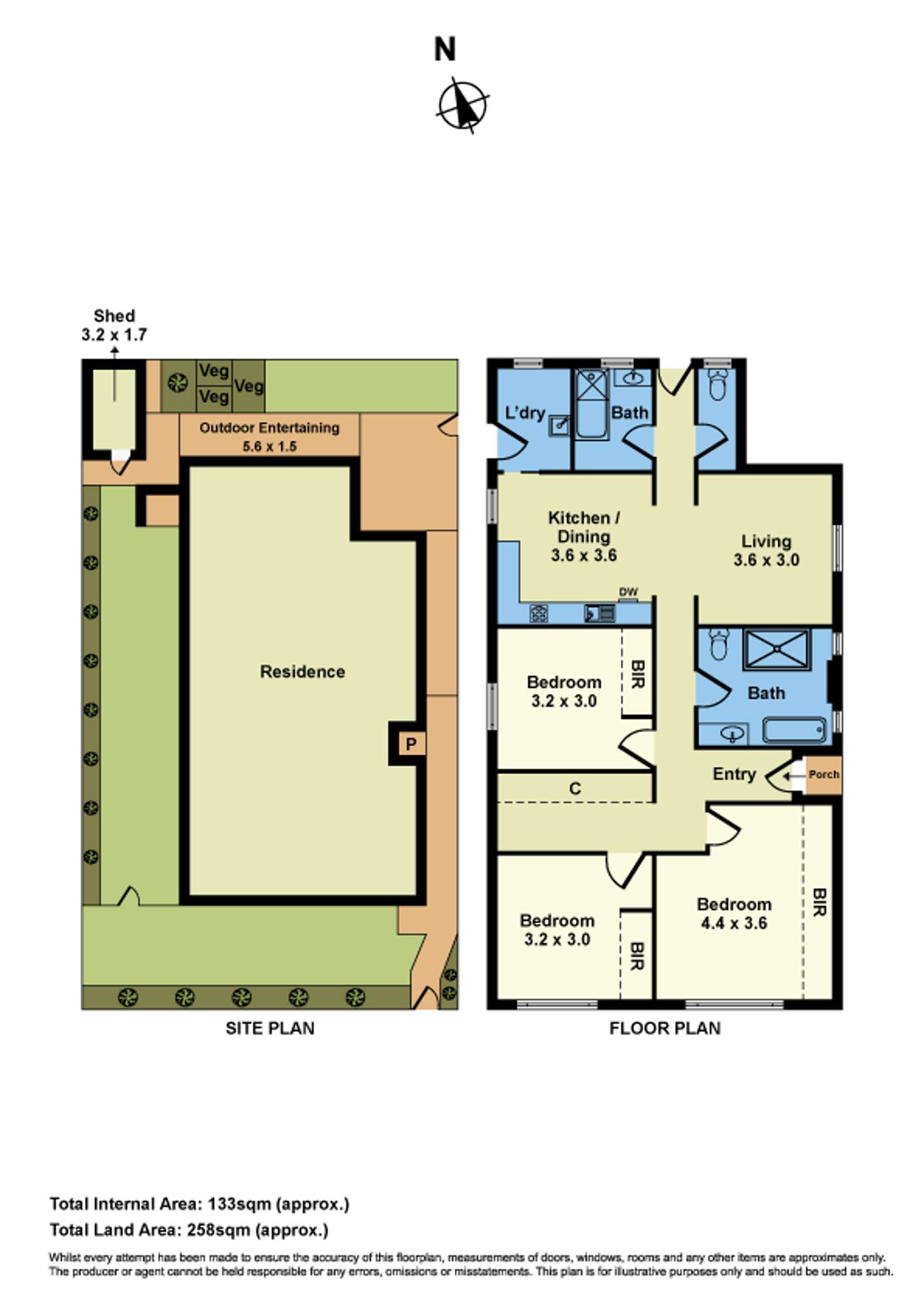 Floorplan of Homely house listing, 28 Charles Street, Seddon VIC 3011