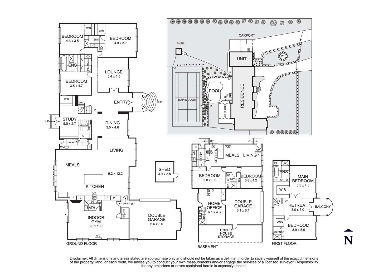 Floorplan of Homely acreageSemiRural listing, 14 Warner Court, Donvale VIC 3111