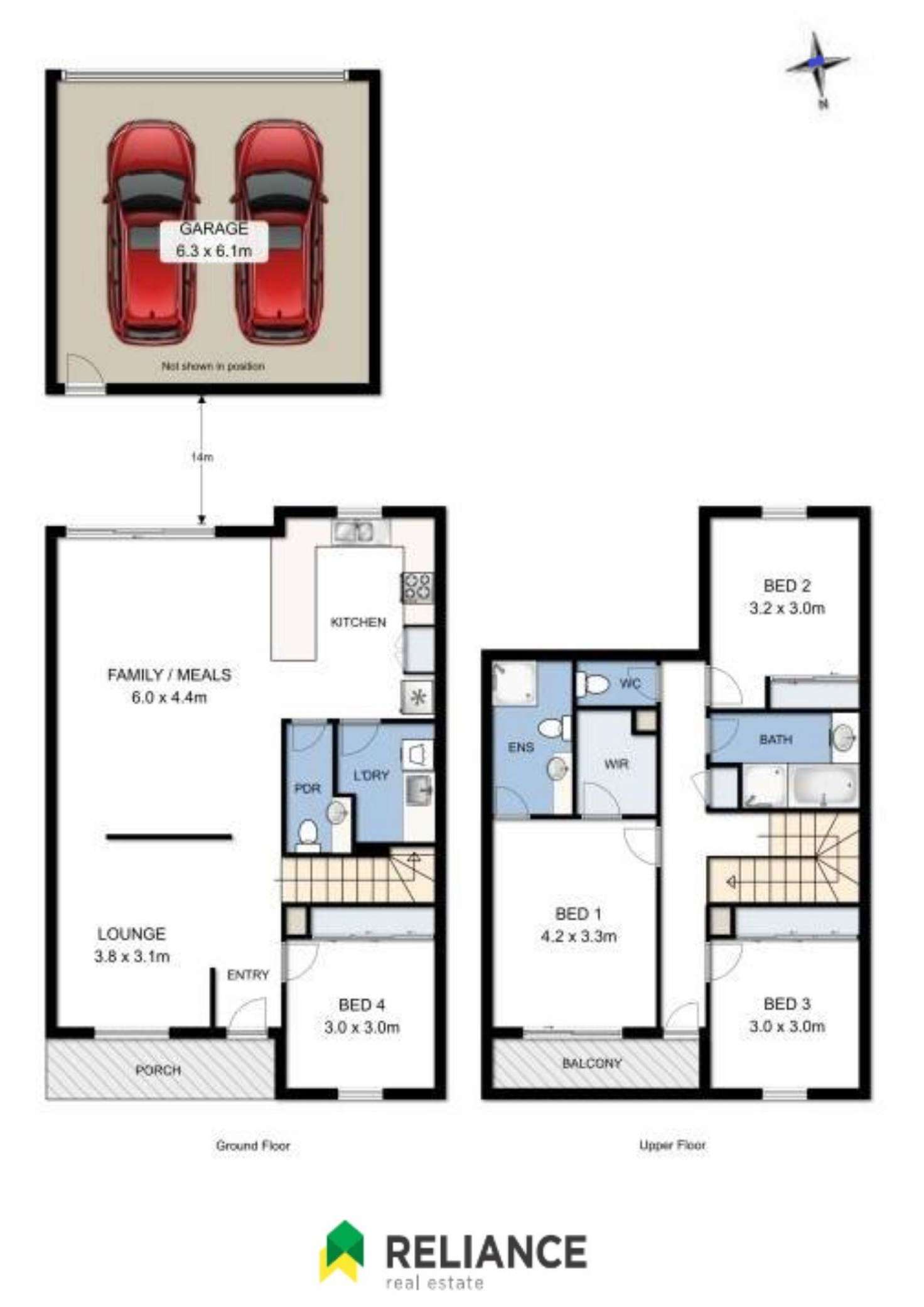 Floorplan of Homely house listing, 11 Sunny Lane, Point Cook VIC 3030