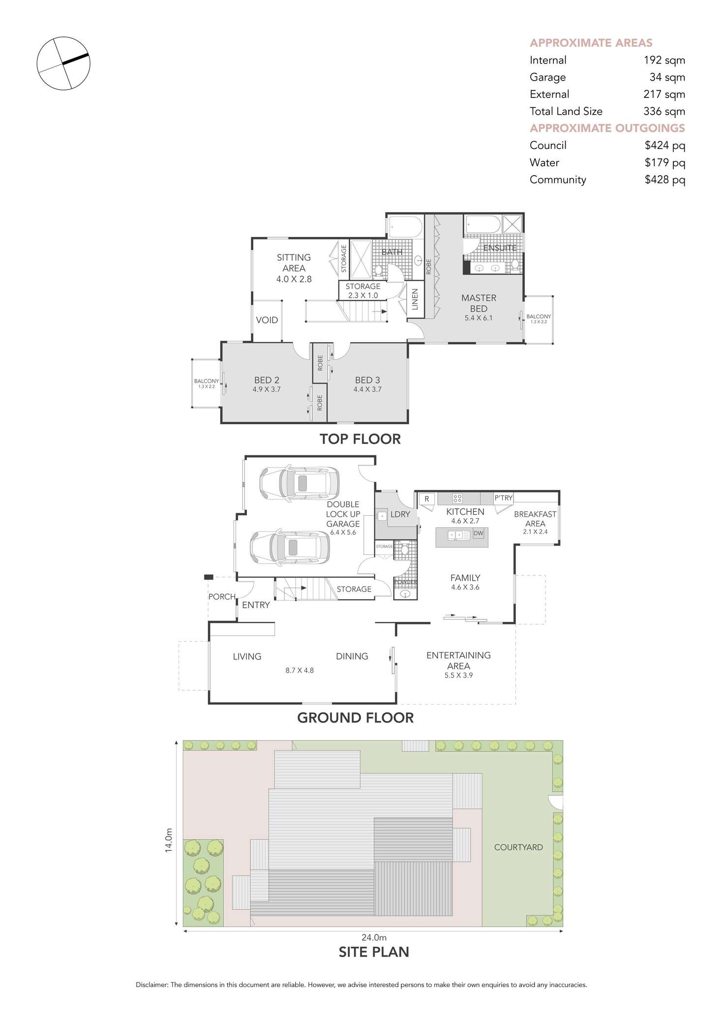 Floorplan of Homely house listing, 4 Edgewood Crescent, Cabarita NSW 2137