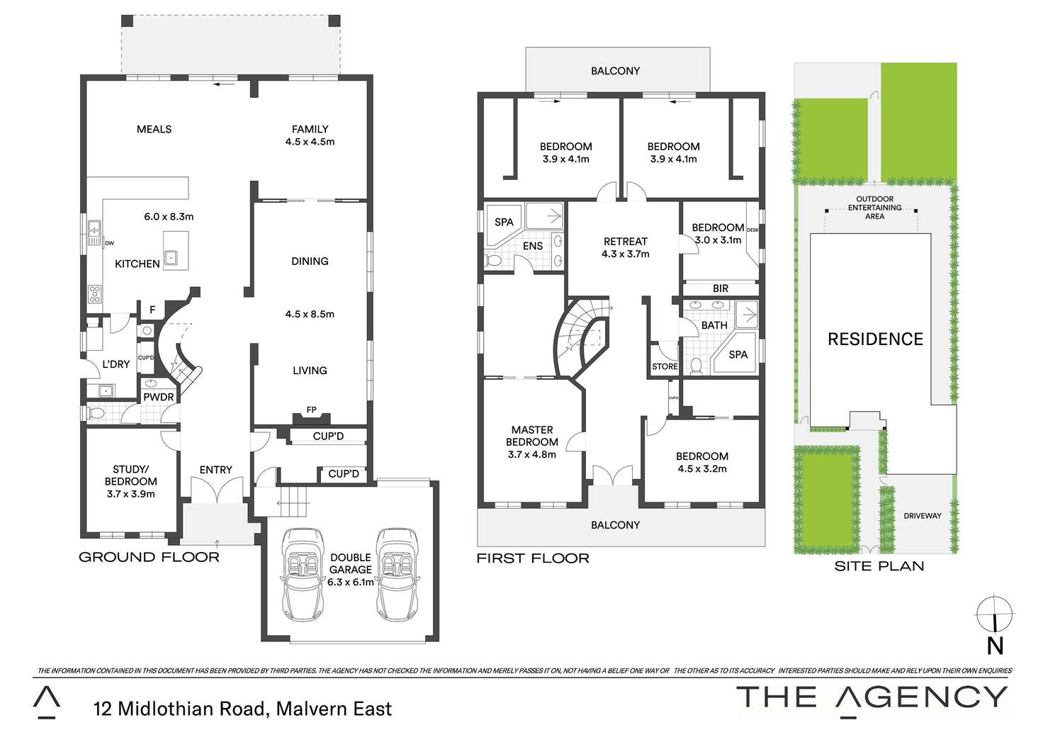 Floorplan of Homely house listing, 12 Midlothian Street, Malvern East VIC 3145