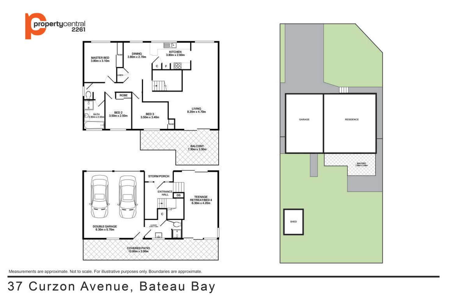 Floorplan of Homely house listing, 37 Curzon Avenue, Bateau Bay NSW 2261