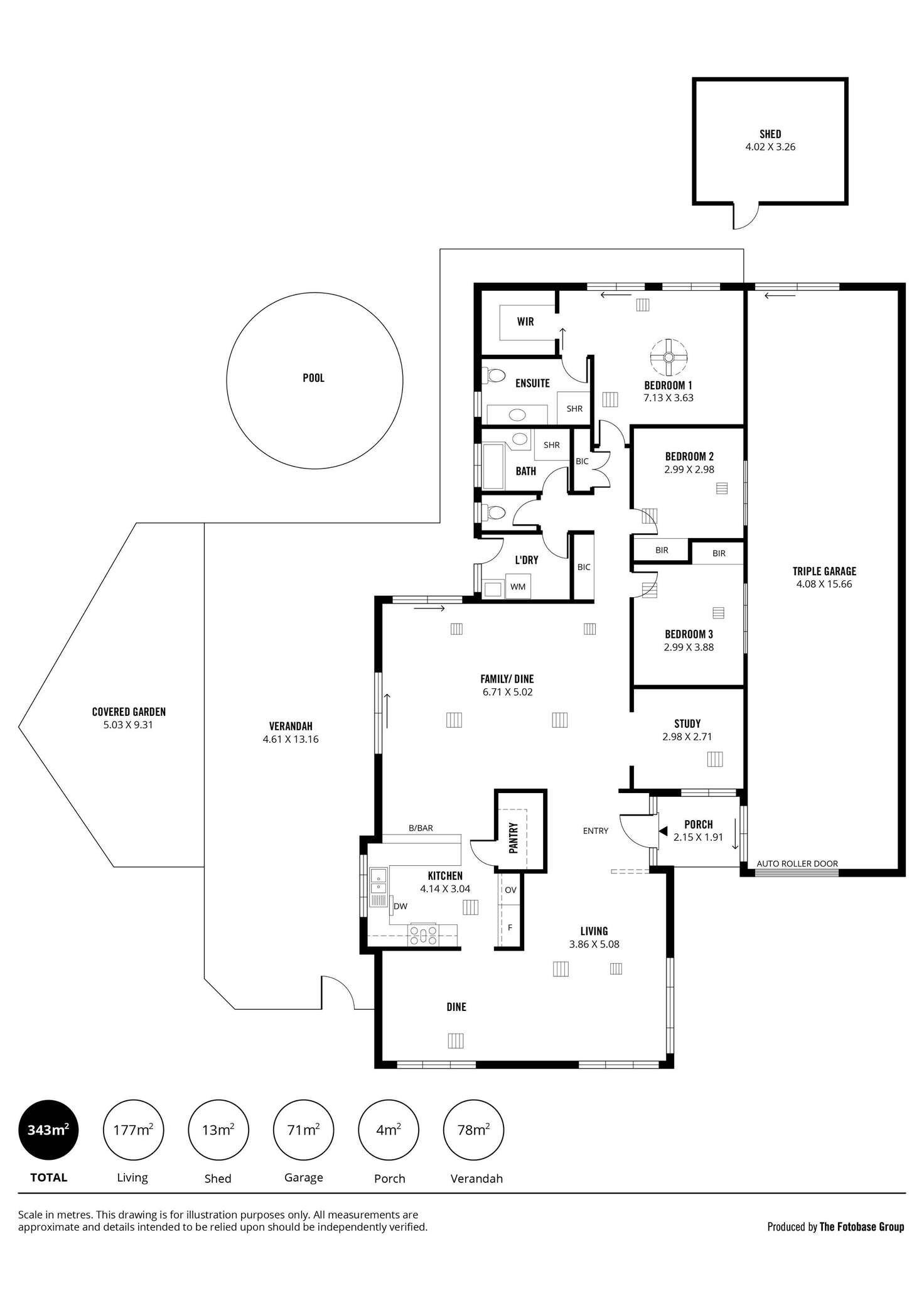 Floorplan of Homely house listing, 16 Alderwood Court, Hillbank SA 5112