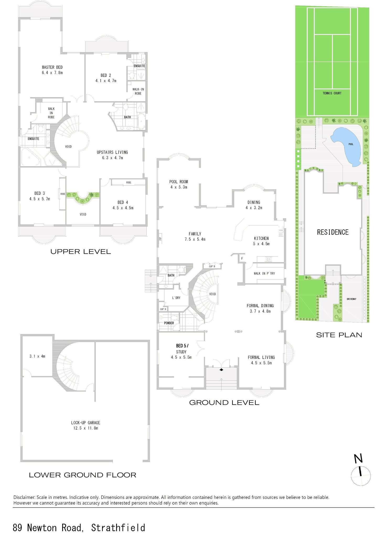 Floorplan of Homely house listing, 89 Newton Road, Strathfield NSW 2135