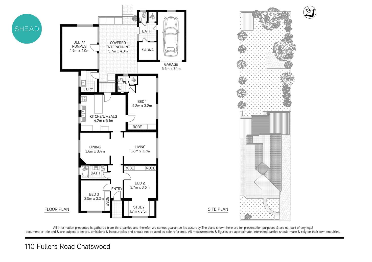 Floorplan of Homely house listing, 110 Fullers Road, Chatswood NSW 2067
