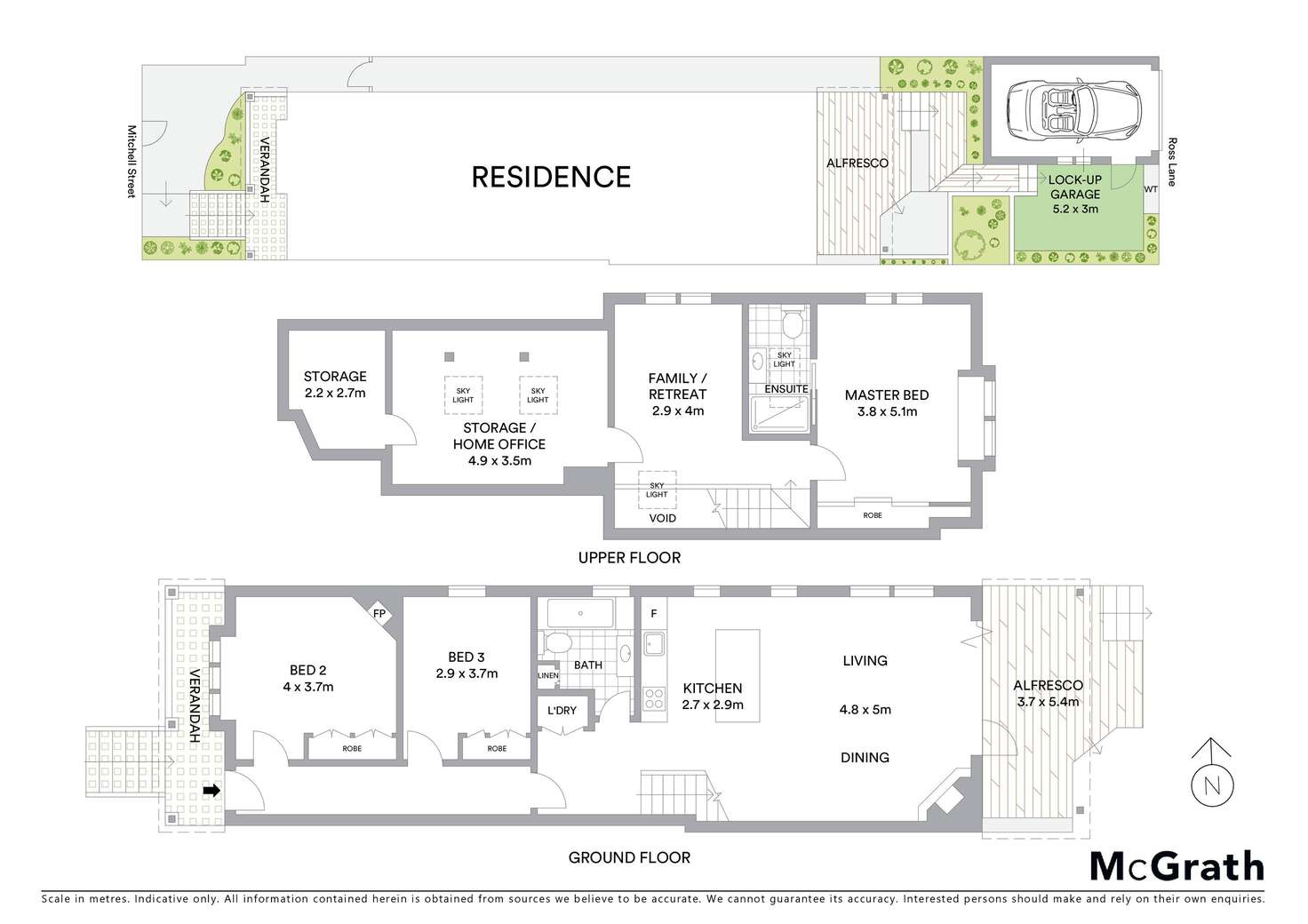 Floorplan of Homely house listing, 25 Mitchell Street, Naremburn NSW 2065