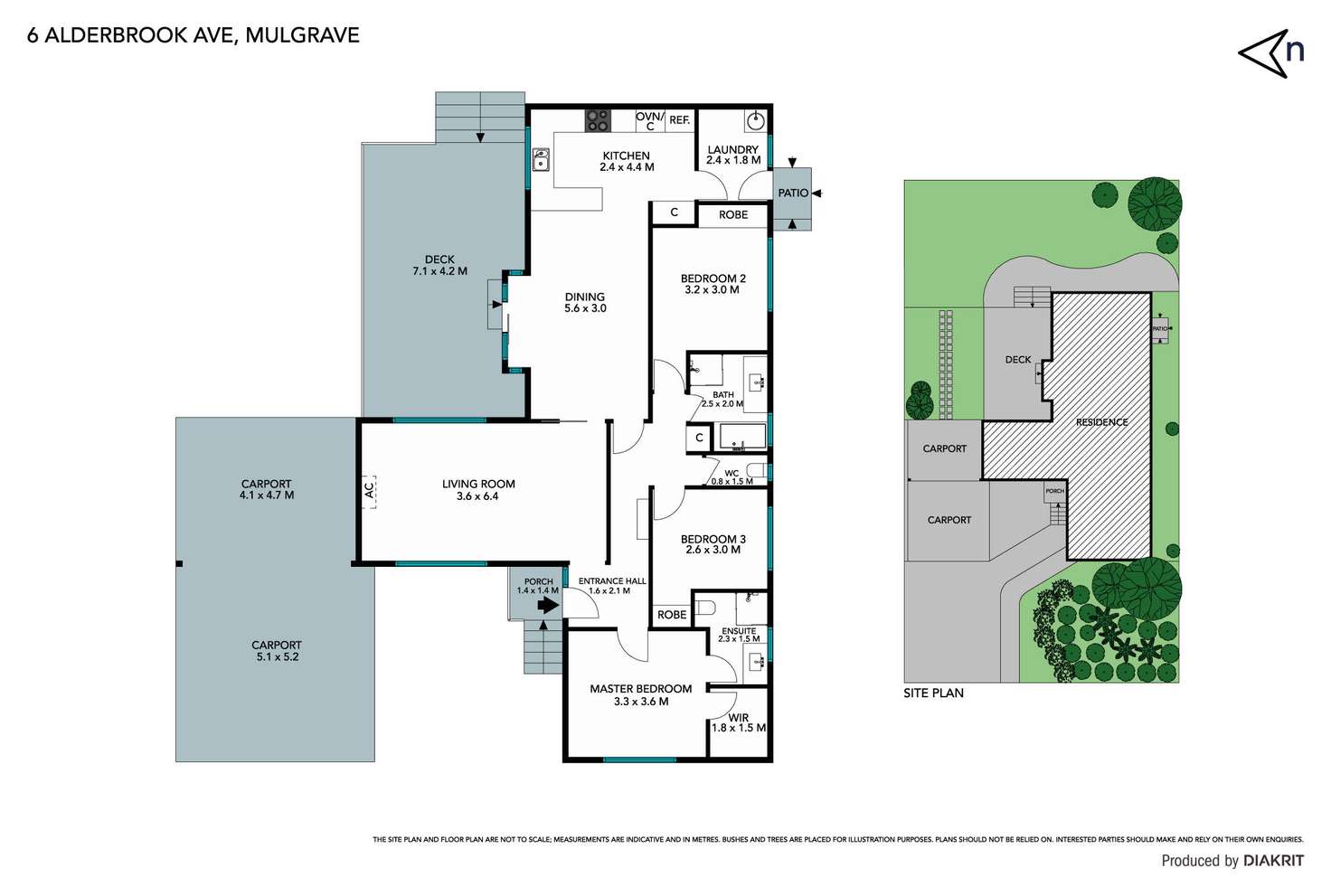 Floorplan of Homely house listing, 6 Alderbrook Avenue, Mulgrave VIC 3170