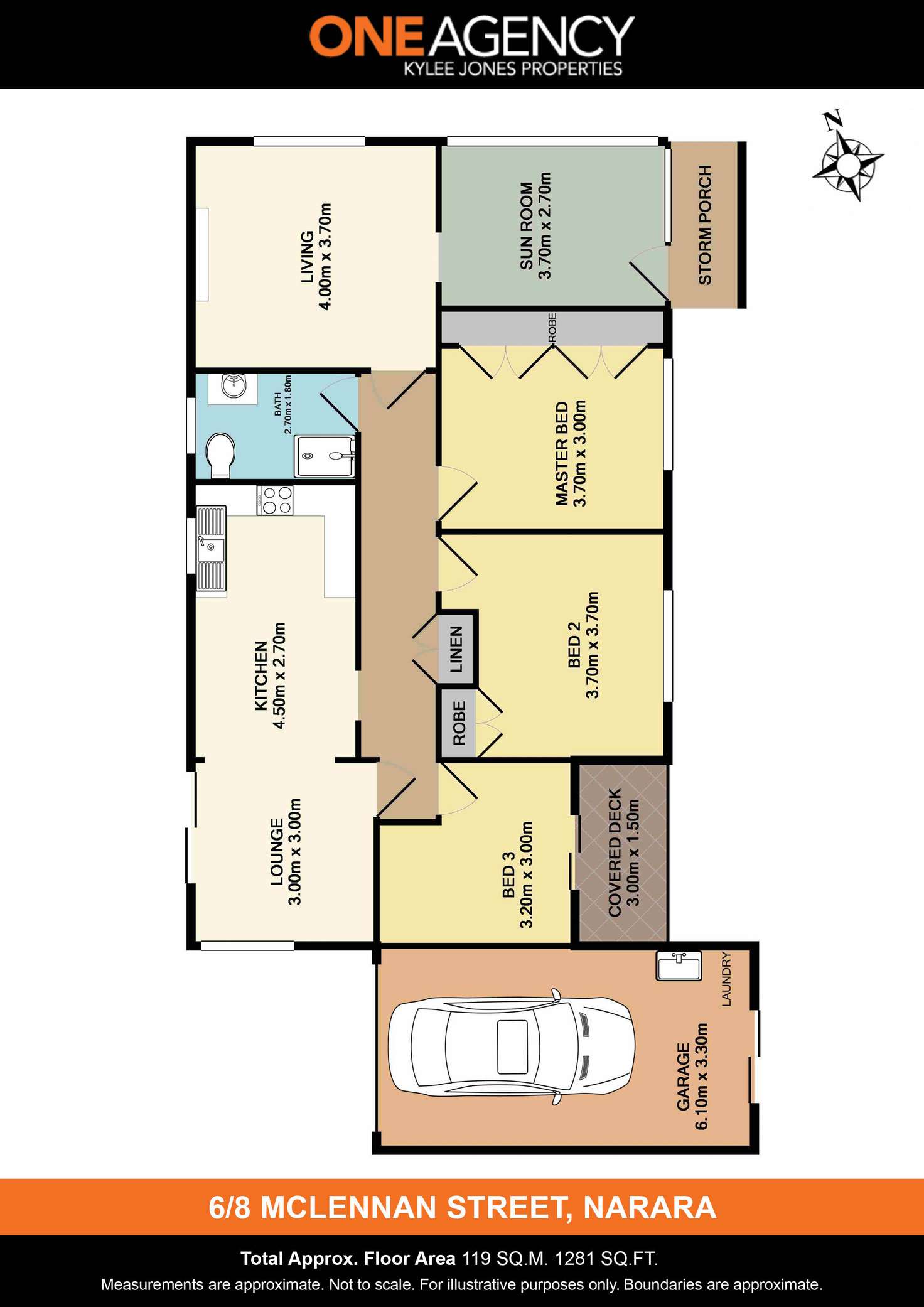 Floorplan of Homely villa listing, 6/8 McLennan Street, Narara NSW 2250