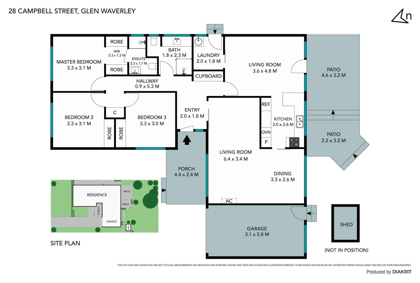 Floorplan of Homely house listing, 28 Campbell Street, Glen Waverley VIC 3150