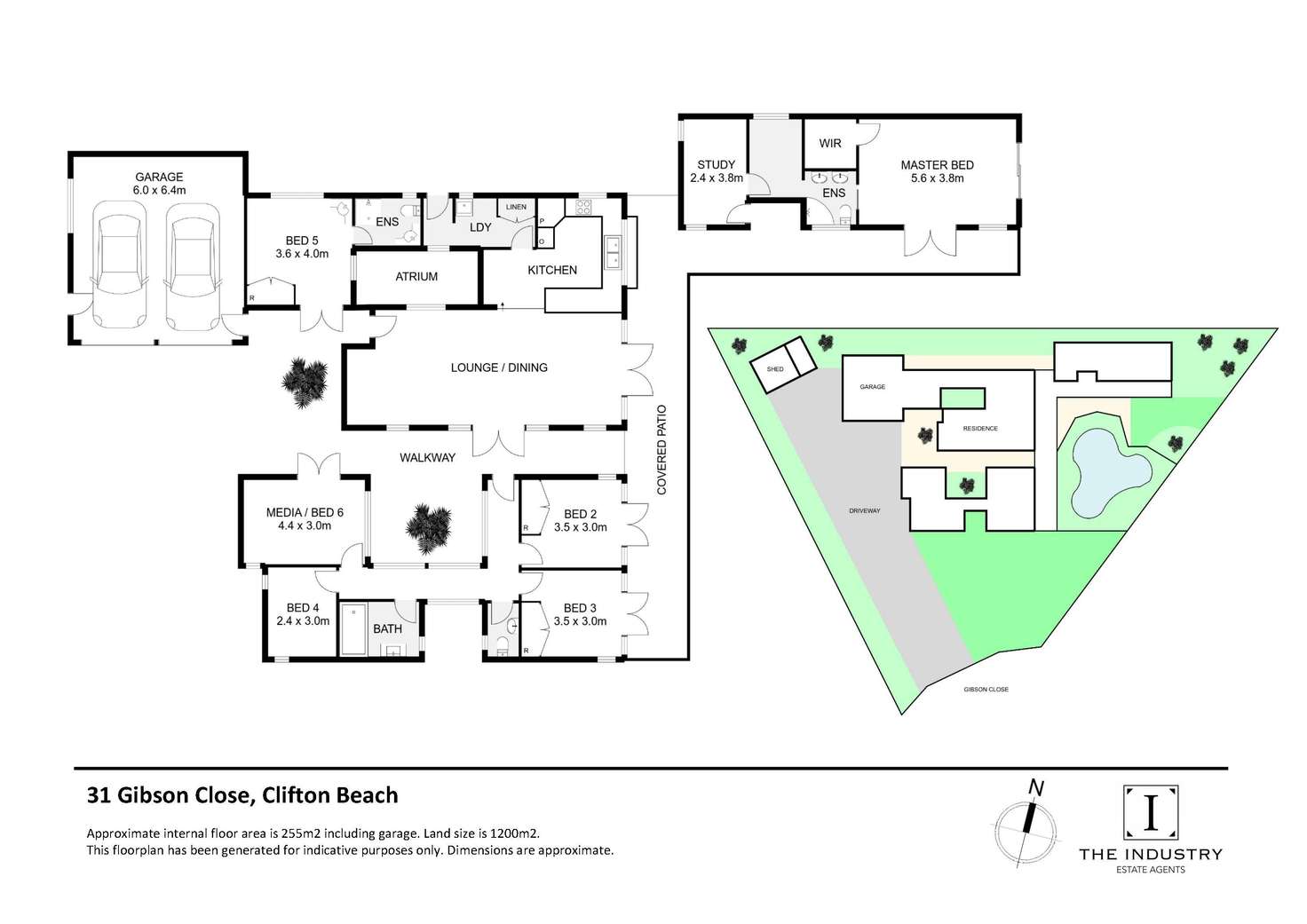 Floorplan of Homely house listing, 31 Gibson Close, Clifton Beach QLD 4879