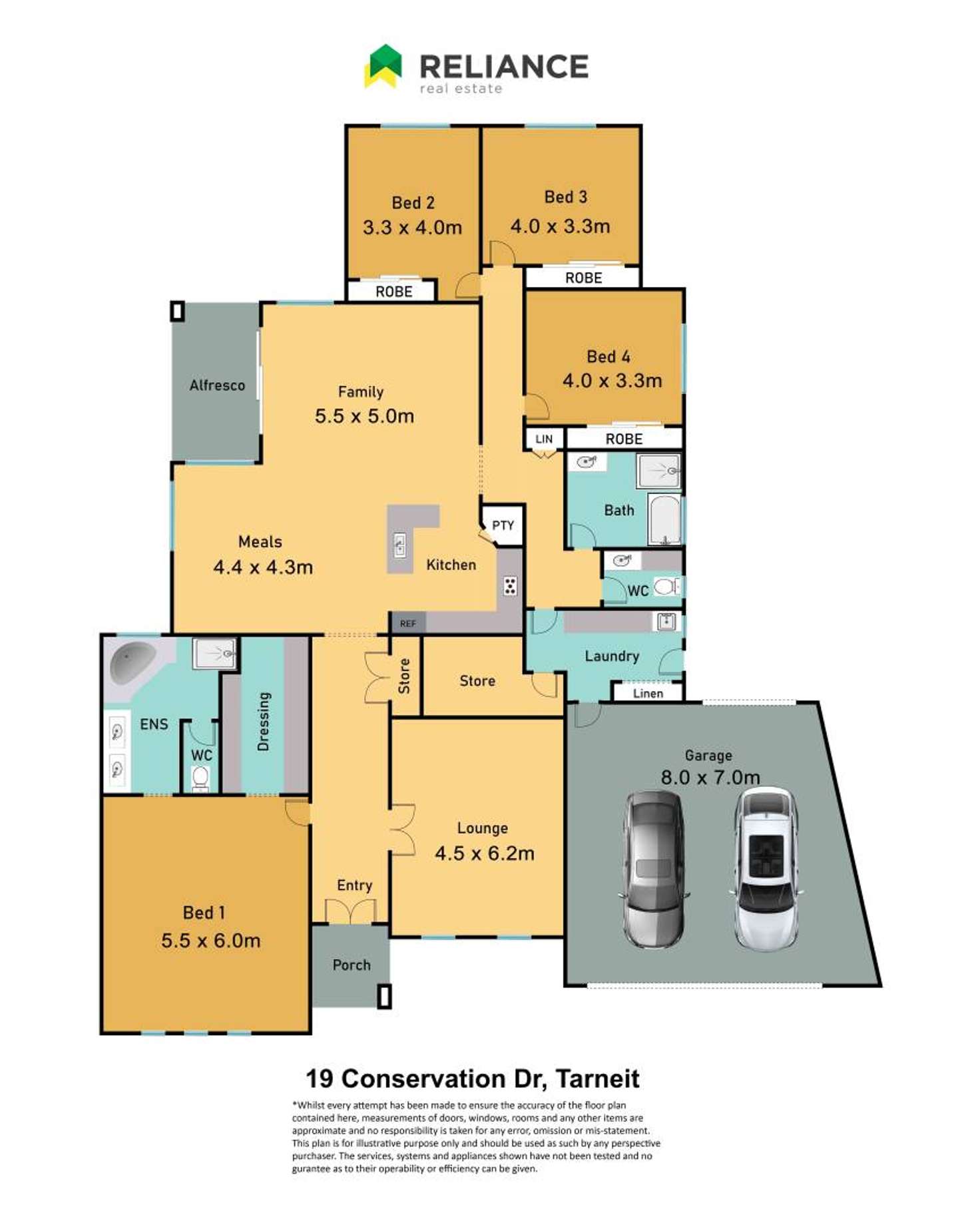 Floorplan of Homely house listing, 19 Conservation Drive, Tarneit VIC 3029