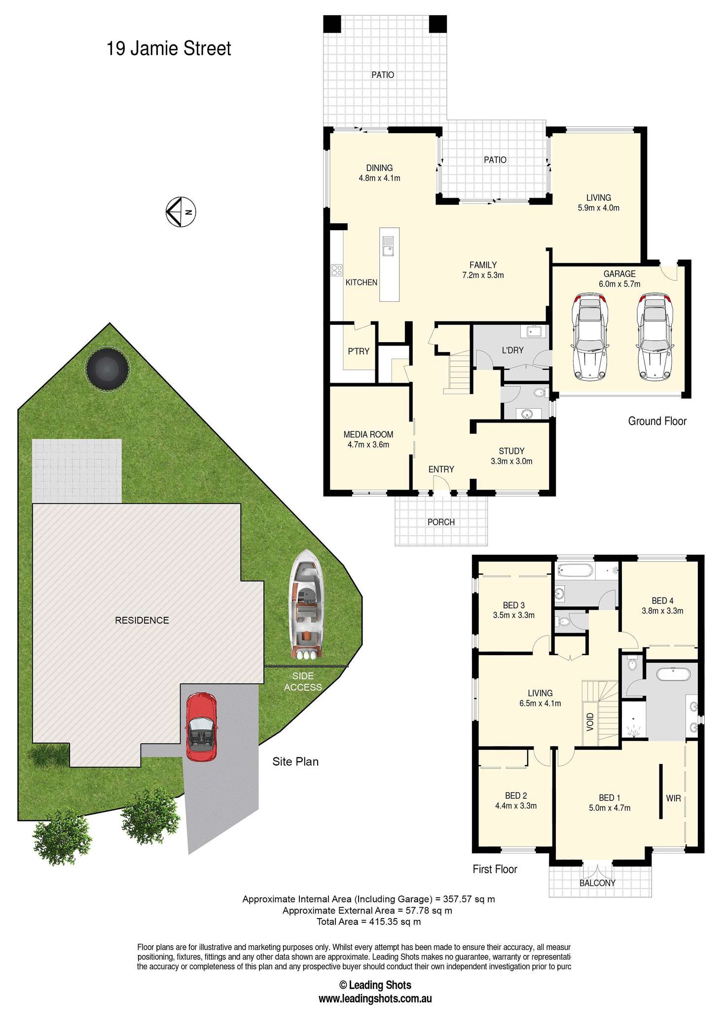 Floorplan of Homely house listing, 19 Jamie Street, Mango Hill QLD 4509