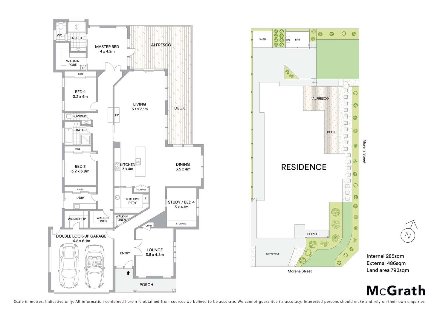 Floorplan of Homely house listing, 24-26 Morena Street, Highton VIC 3216