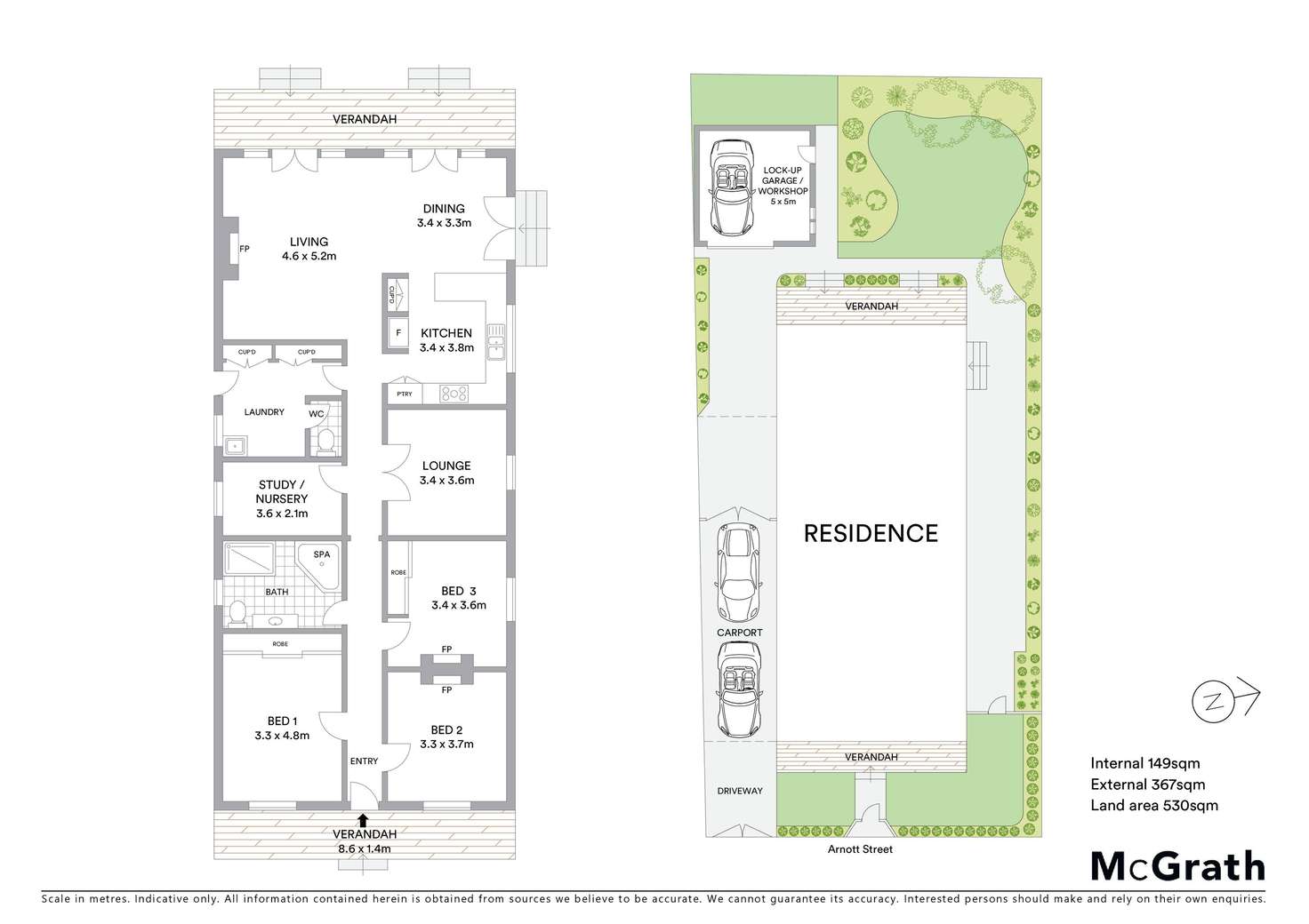Floorplan of Homely house listing, 3 Arnott Street, Geelong West VIC 3218