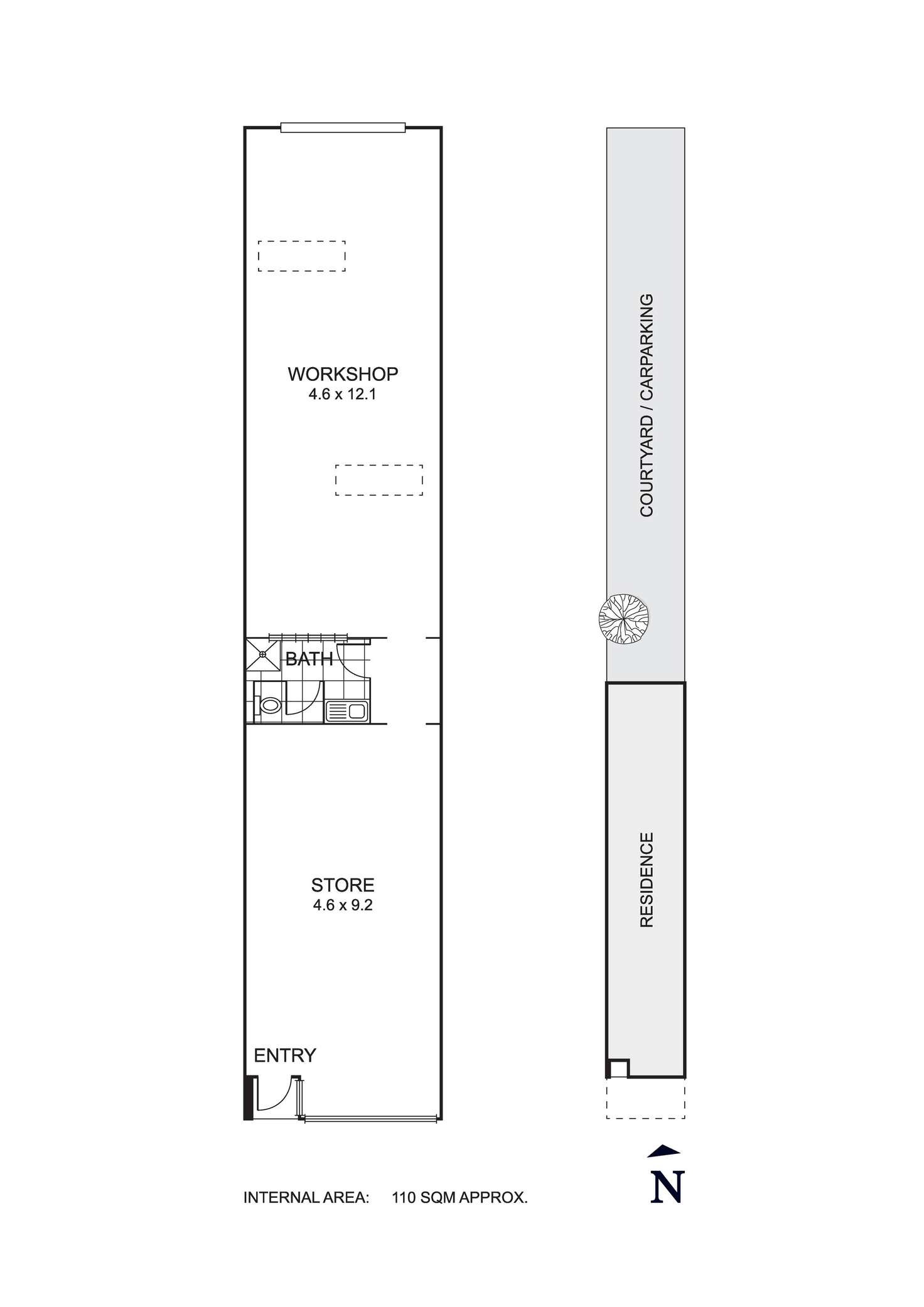 Floorplan of Homely house listing, 200 Reynard Street, Coburg VIC 3058