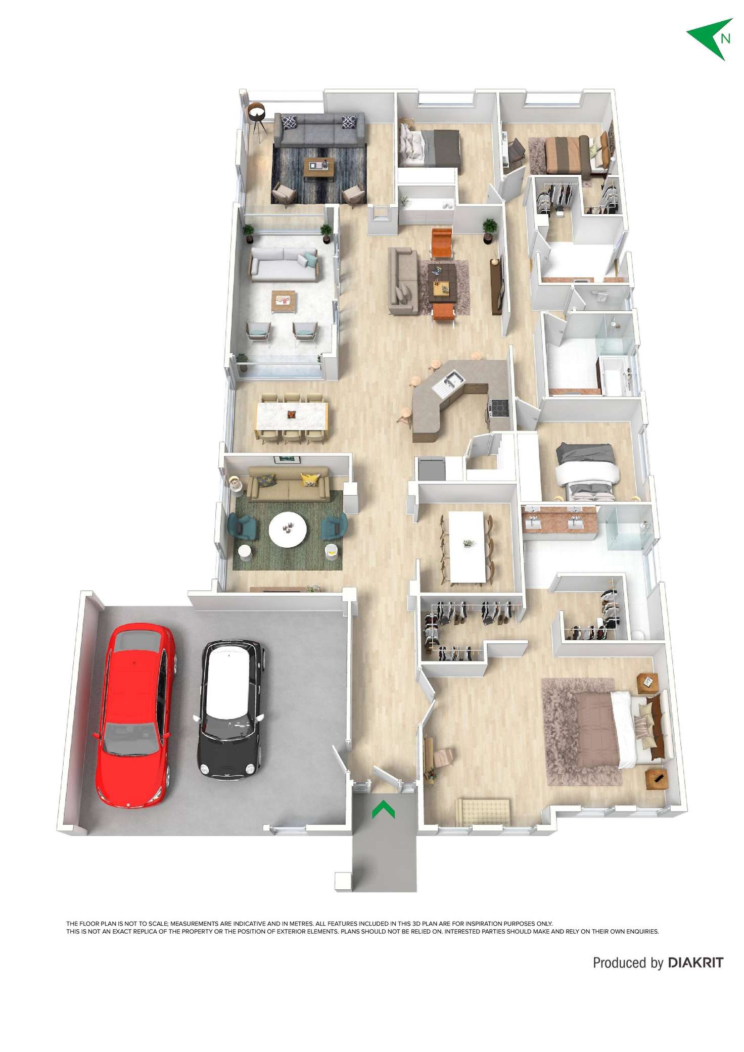 Floorplan of Homely house listing, 110 Berwick Springs Promenade, Narre Warren South VIC 3805