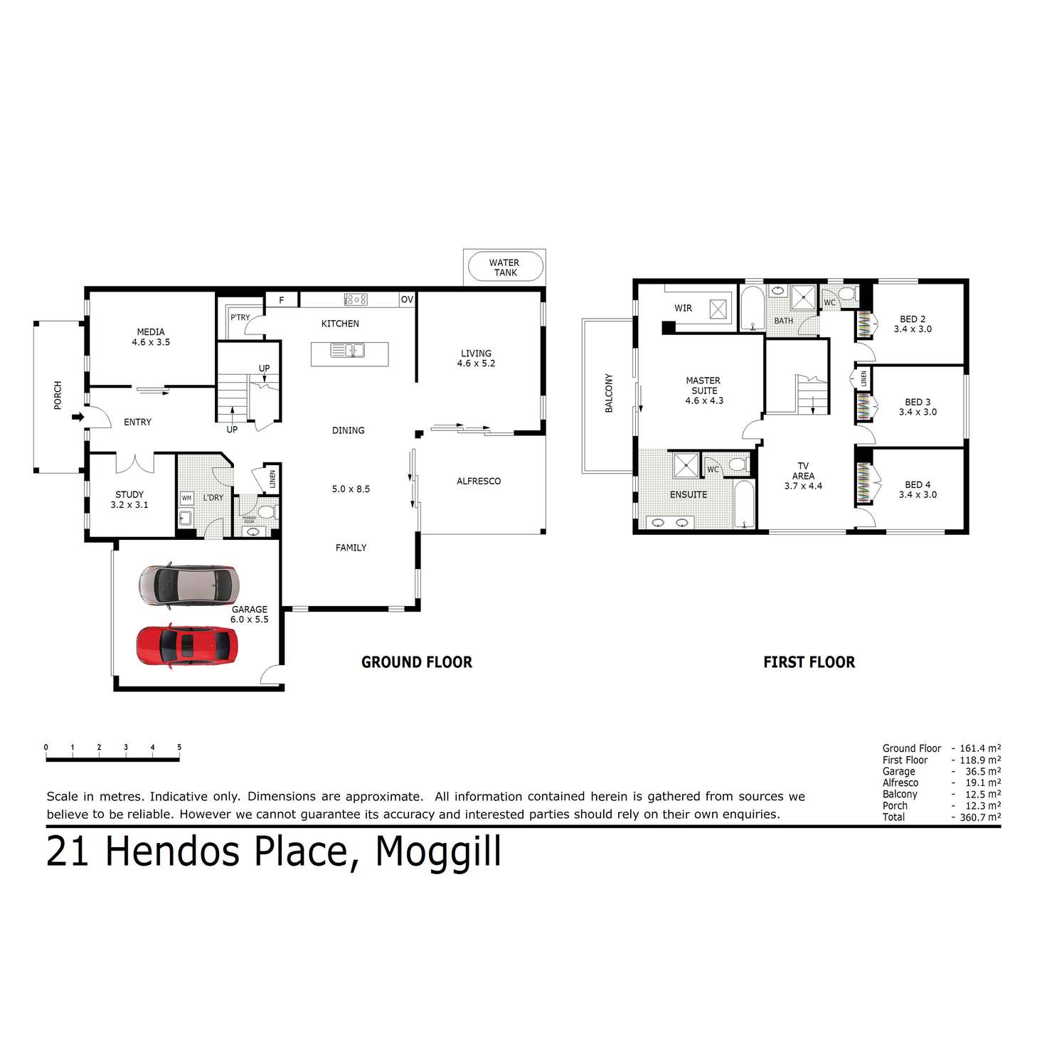 Floorplan of Homely house listing, 21 Hendos Place, Moggill QLD 4070