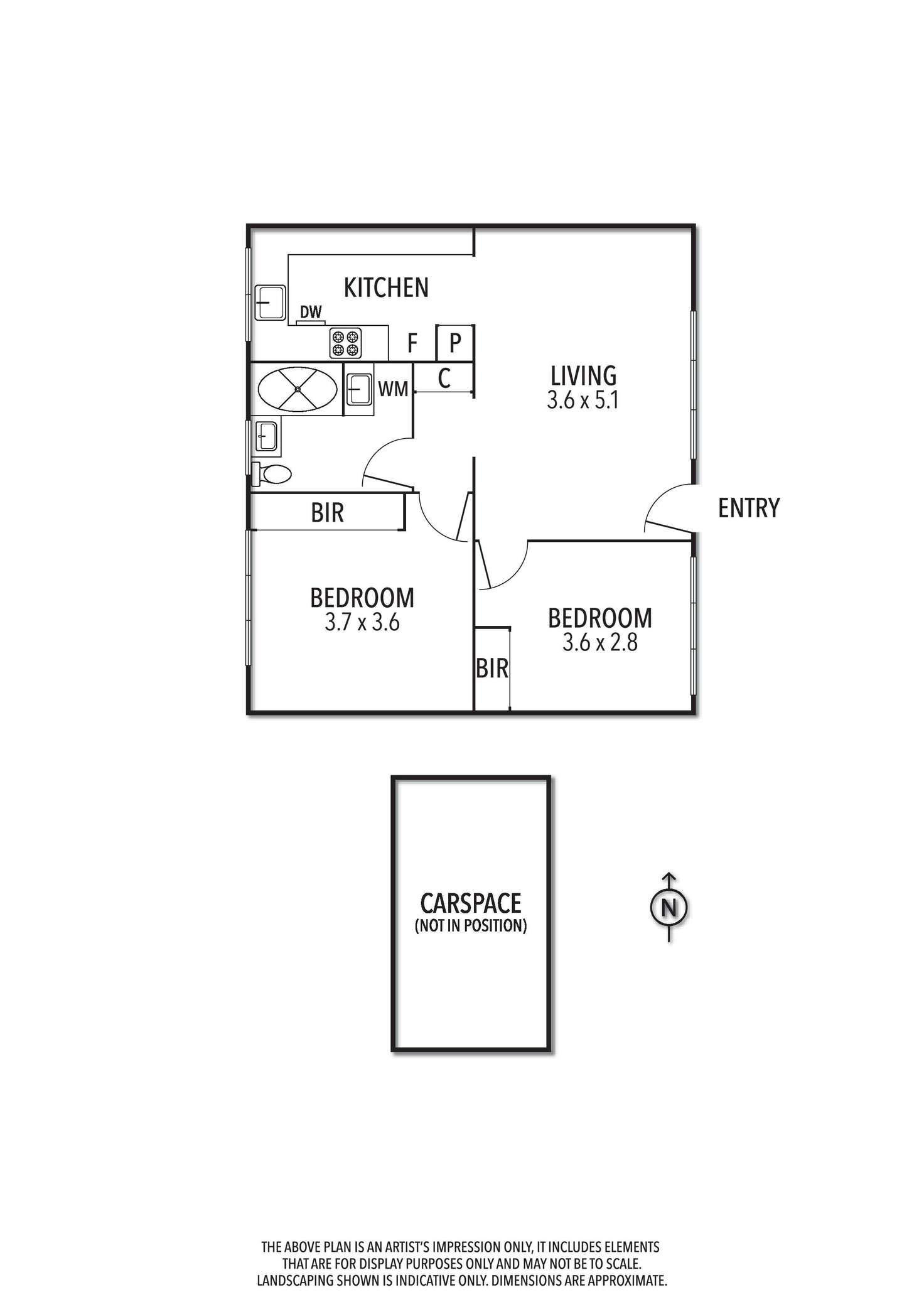Floorplan of Homely apartment listing, 5/110 Normanby Avenue, Thornbury VIC 3071