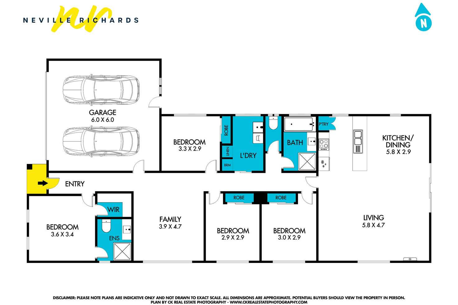 Floorplan of Homely house listing, 9 Plough Drive, Curlewis VIC 3222