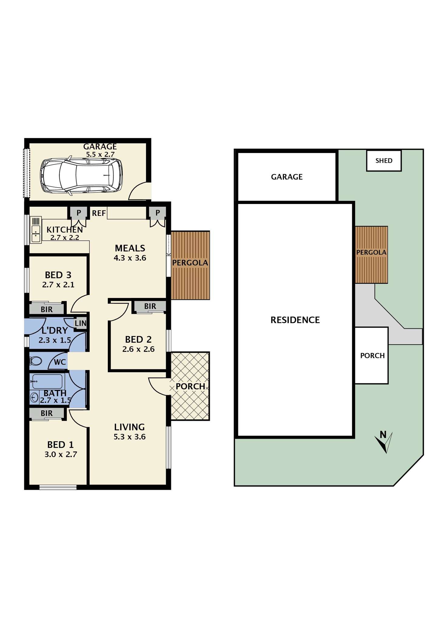 Floorplan of Homely unit listing, 10/673-679 Gilbert Road, Reservoir VIC 3073
