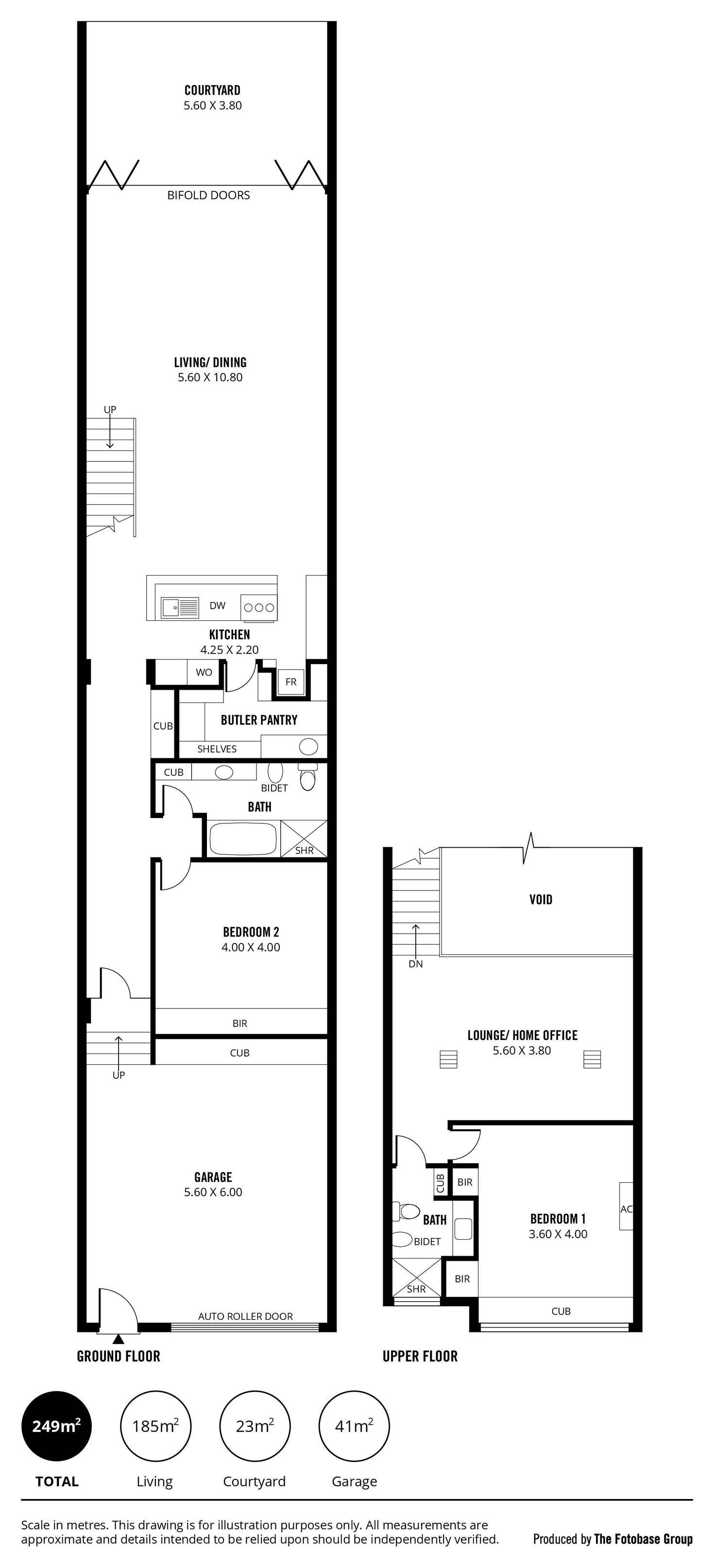 Floorplan of Homely house listing, 22 Albert Street, Adelaide SA 5000