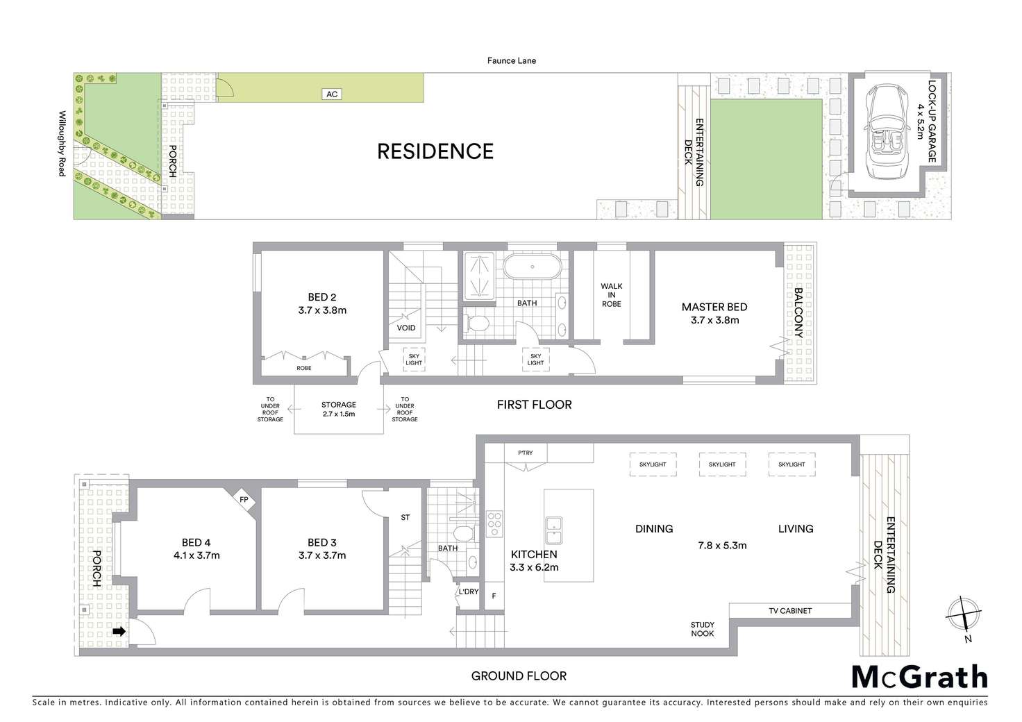 Floorplan of Homely house listing, 254 Willoughby Road, Naremburn NSW 2065
