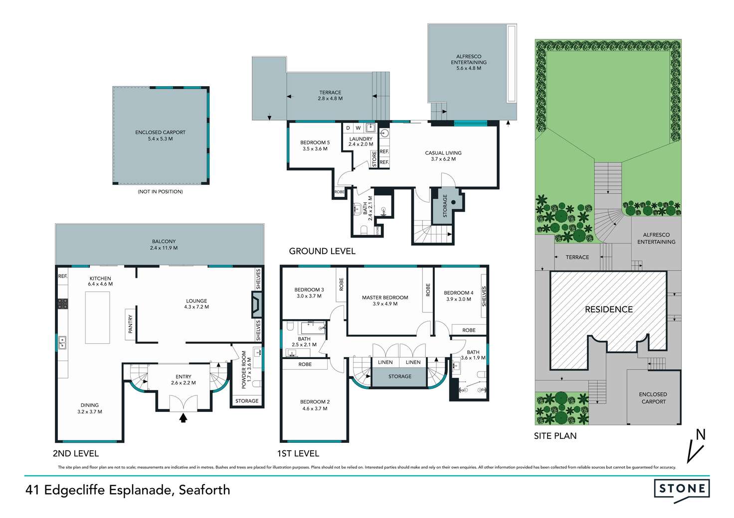 Floorplan of Homely house listing, 41 Edgecliffe Esplanade, Seaforth NSW 2092