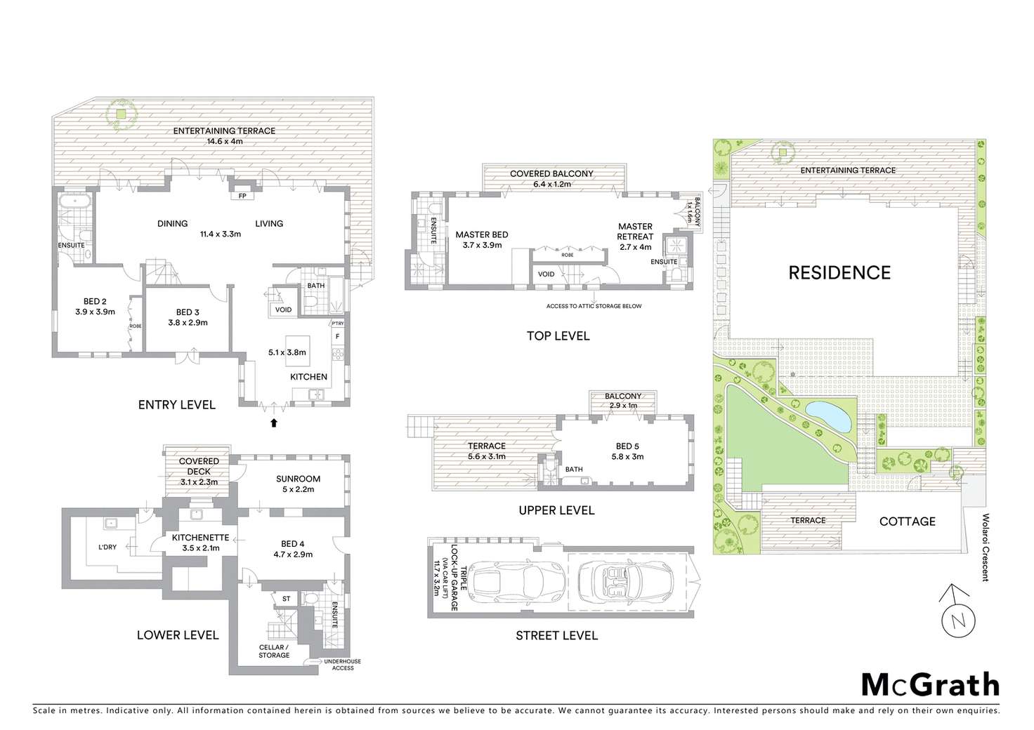 Floorplan of Homely house listing, 24 Wolaroi Crescent, Tamarama NSW 2026