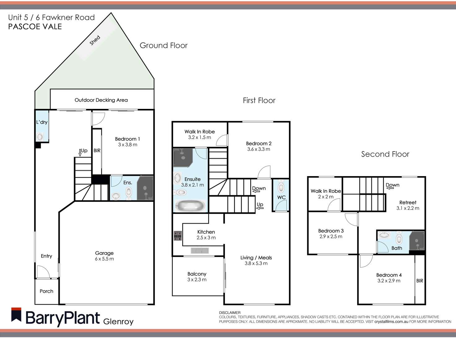 Floorplan of Homely unit listing, 5/6-12 Fawkner Road, Pascoe Vale VIC 3044