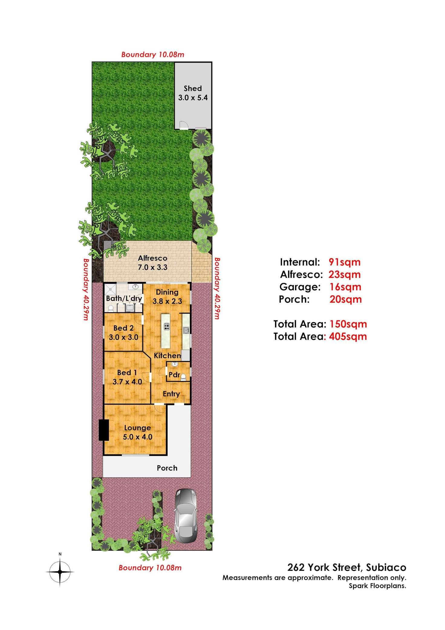 Floorplan of Homely house listing, 262 York Street, Subiaco WA 6008