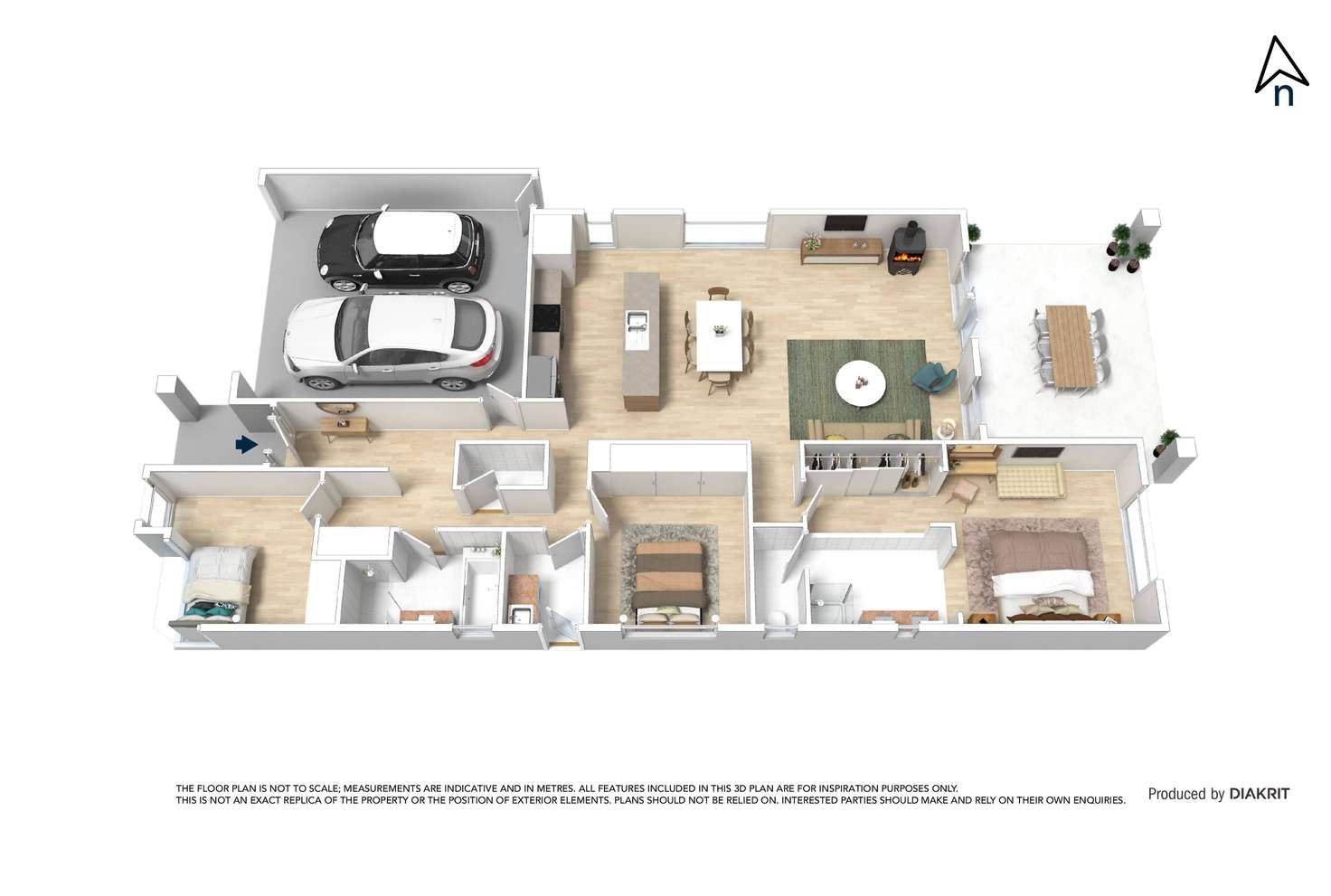 Floorplan of Homely house listing, 66 Grange Drive, South Morang VIC 3752