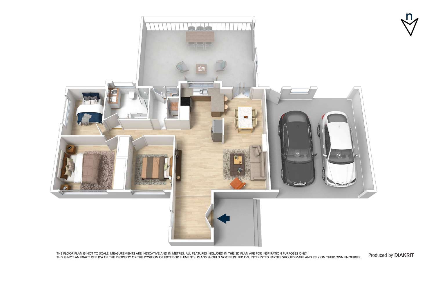Floorplan of Homely house listing, 7 Balliol Common, Sunbury VIC 3429