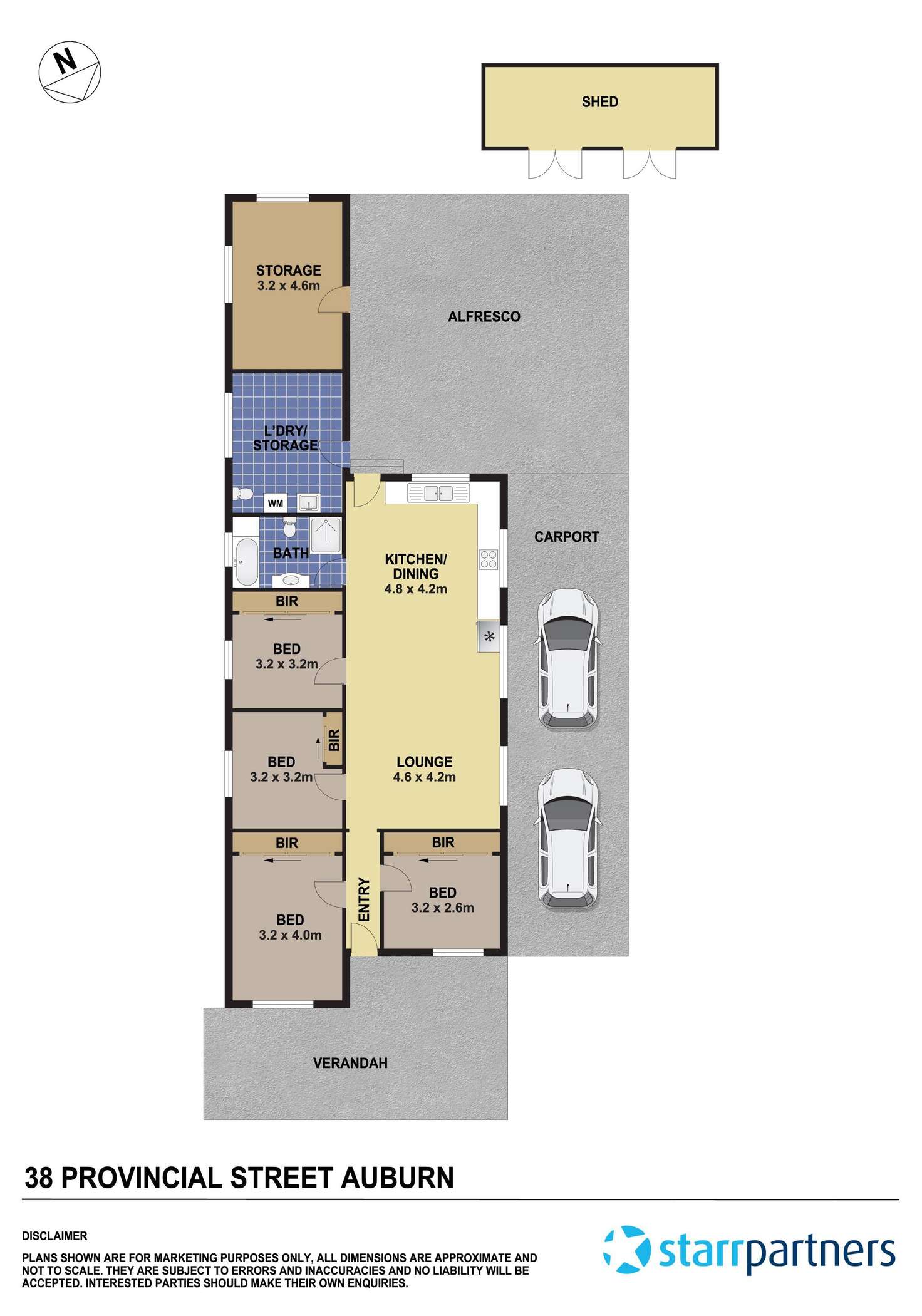 Floorplan of Homely house listing, 38 Provincial Street, Auburn NSW 2144