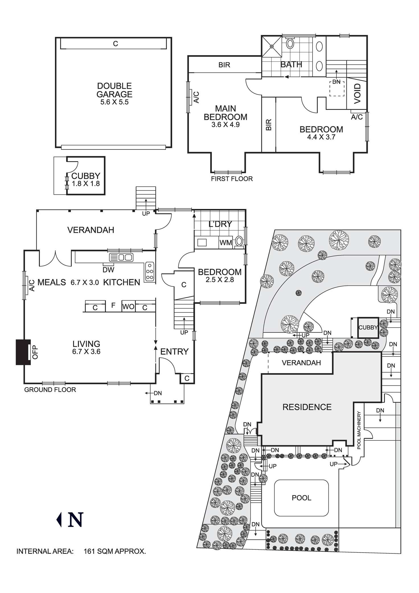 Floorplan of Homely house listing, 22 Greenbank Crescent, Pascoe Vale South VIC 3044