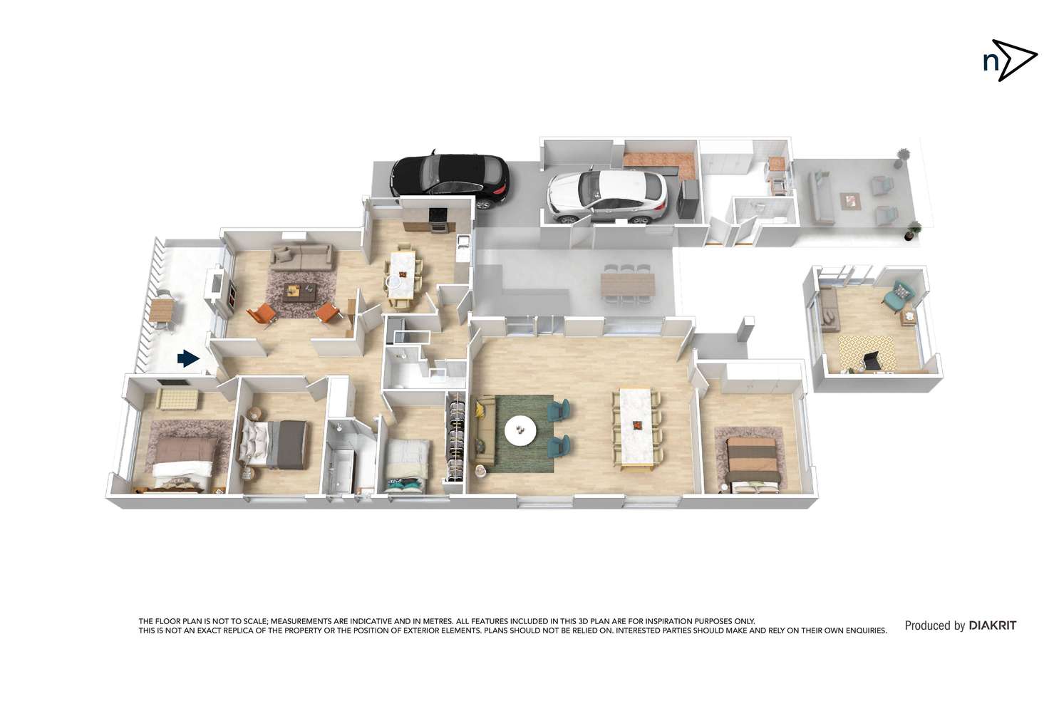 Floorplan of Homely house listing, 4 Heyington Avenue, Thomastown VIC 3074