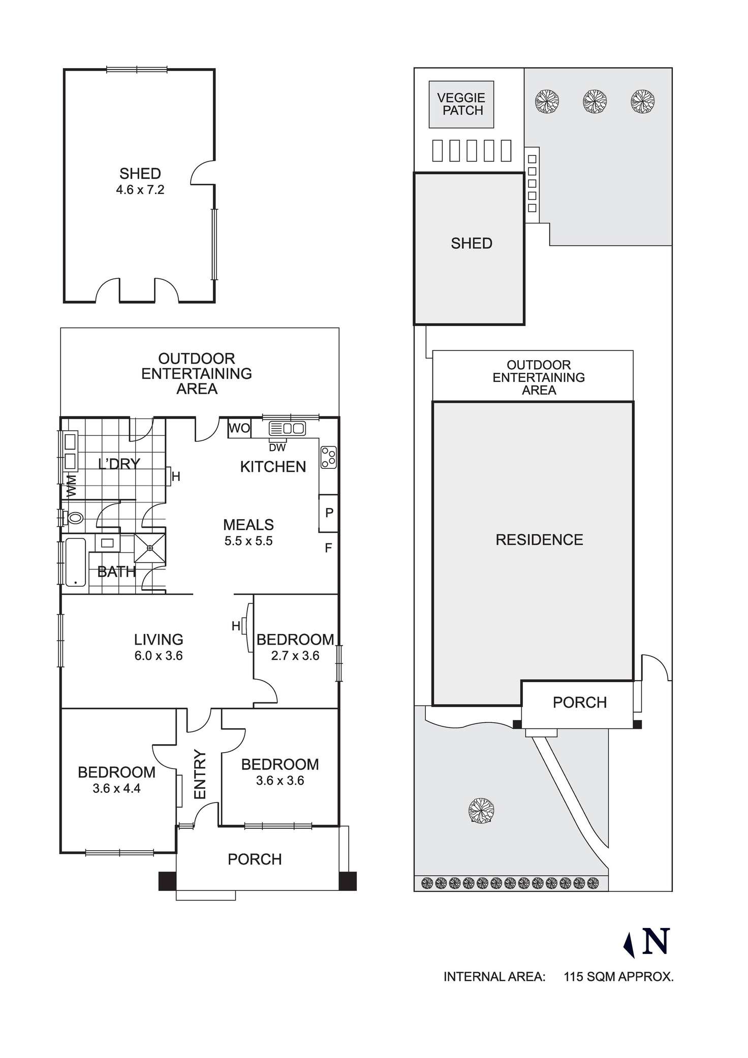 Floorplan of Homely house listing, 20 Rodney Avenue, Coburg North VIC 3058